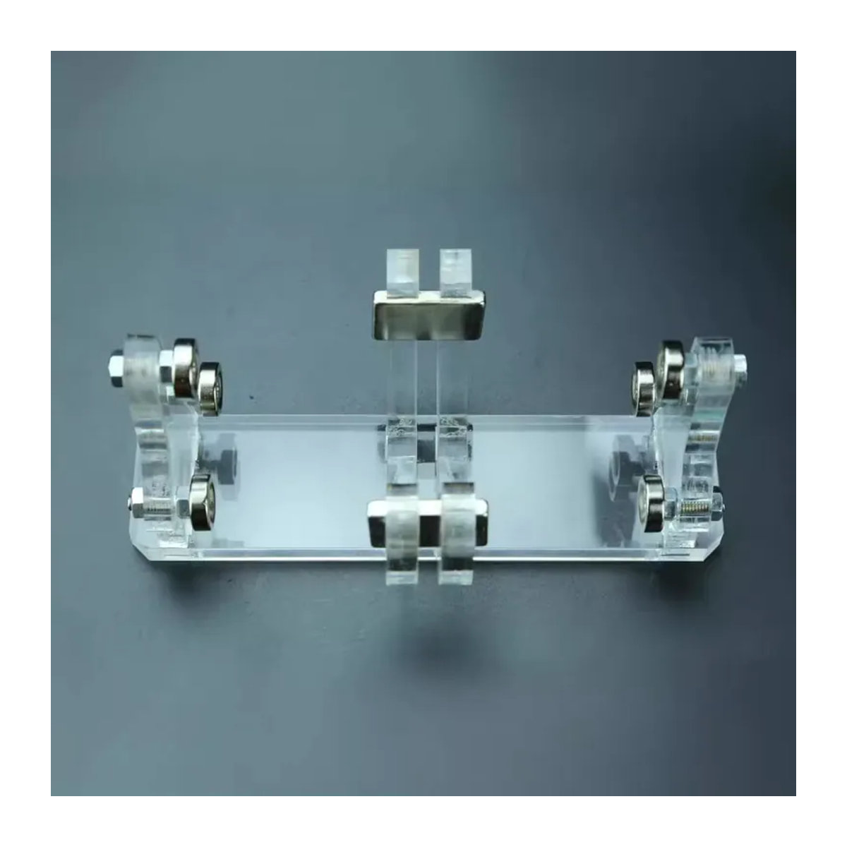 XMSJ Magnetischer Solargenerator mit Aufhängungstechnologie als minimalistisches Levitationsornament in Transparent und Geometrischem Design - Bild 4