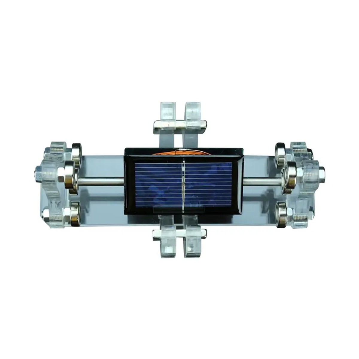 XMSJ Magnetischer Solargenerator mit Aufhängungstechnologie als minimalistisches Levitationsornament in Transparent und Geometrischem Design - Bild 5