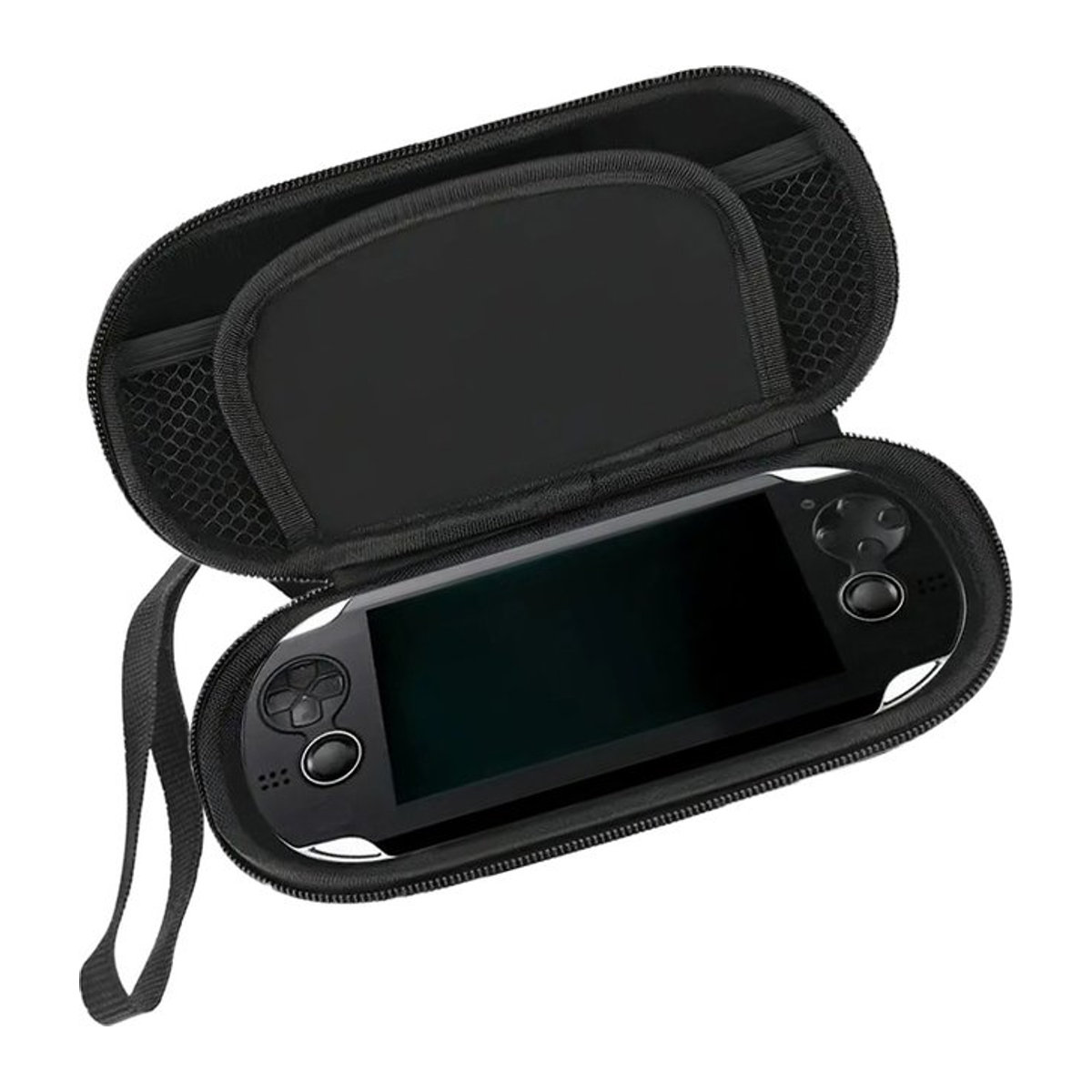 XMSJ Tragetasche für Sony PS Vita 1000/2000 und Trimui Smart Pro Handheld Spielkonsole in Rot und Schwarz - Bild 1