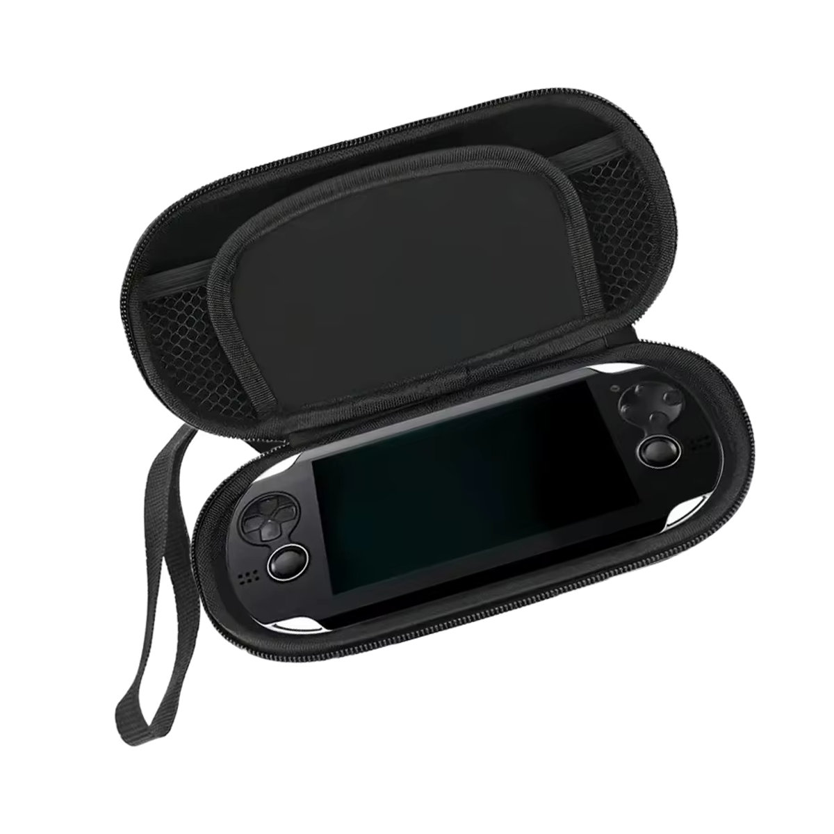 XMSJ Tragetasche für Sony PS Vita 1000/2000 und Trimui Smart Pro Handheld Spielkonsole in Rot und Schwarz - Bild 4