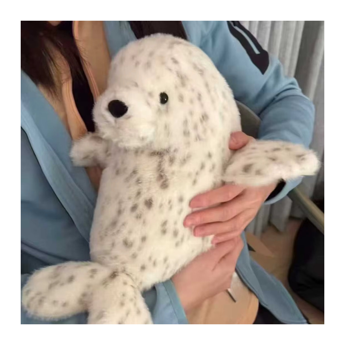 XUYUAN Robben und Seelöwen Ornamente in Weiß als Kawaii Schreibtischdekoration und Wohnaccessoire - Bild 5