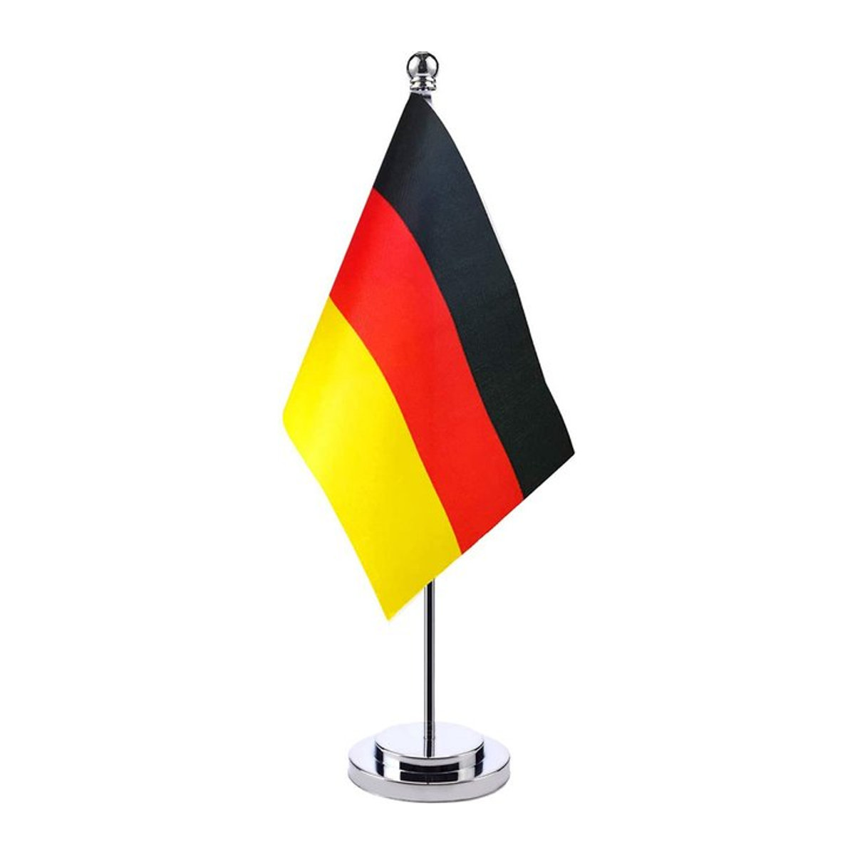 xvggdg Deutschland Flagge als Schreibtisch-Banner zur Dekoration, B: 21 cm, H: 14 cm, mehrfarbig - Bild 1