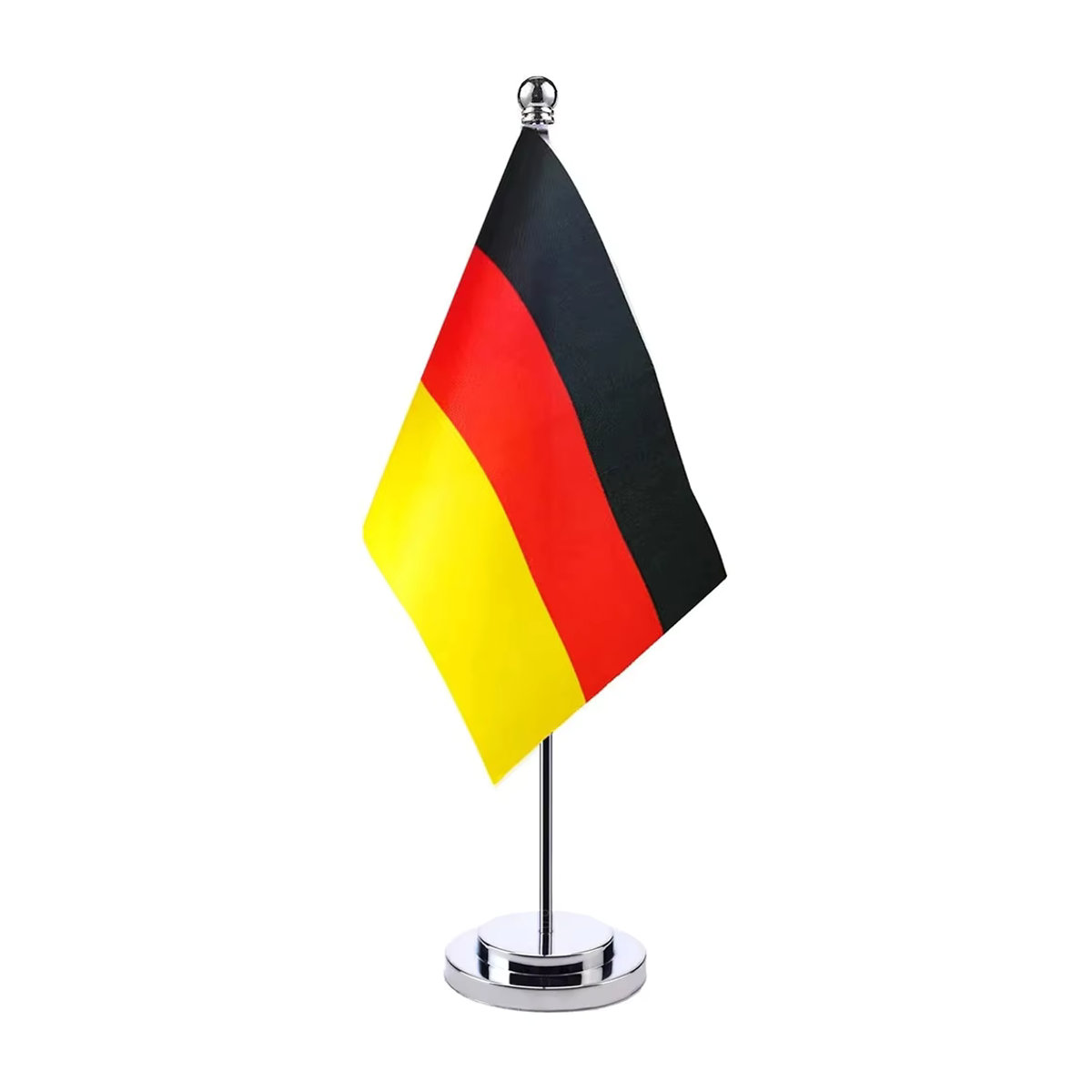 xvggdg Deutschland Flagge als Schreibtisch-Banner zur Dekoration, B: 21 cm, H: 14 cm, mehrfarbig - Bild 2