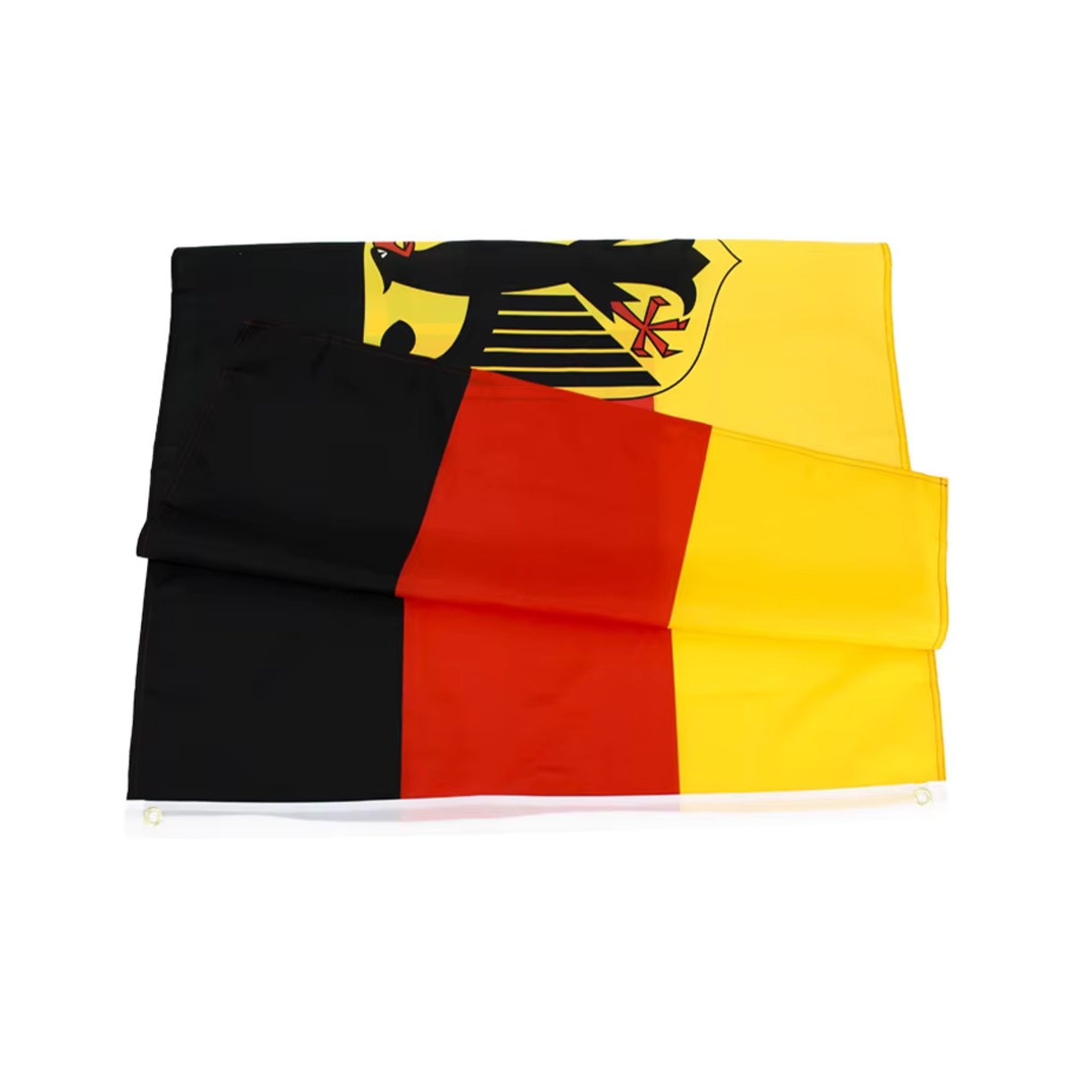 xvggdg Deutschland National Emblem Flagge aus Polyester, mehrfarbig, B: 150 cm, H: 90 cm - Bild 2