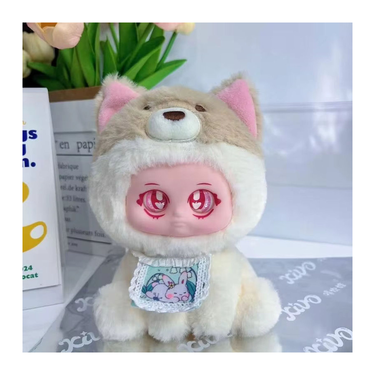 Xvio Dog Paradise Series Plüsch-Vinyl-Blindbox von 52TOYS, mehrfarbige niedliche Tier-Puppen als Dekoration und Spielzeug für Kinder - Bild 4