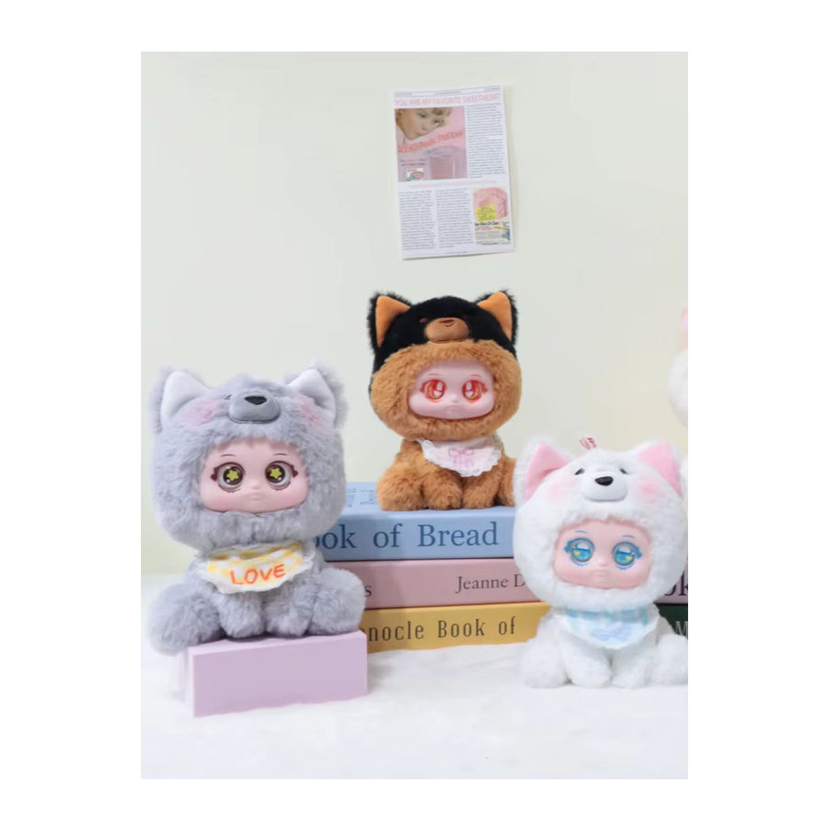 Xvio Dog Paradise Series Plüsch-Vinyl-Blindbox von 52TOYS, mehrfarbige niedliche Tier-Puppen als Dekoration und Spielzeug für Kinder - Bild 5