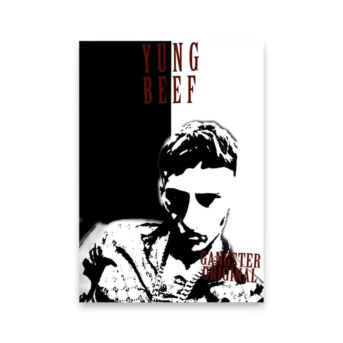 Y-Yung Beef Poster HD Art Wanddeko wasserfest, mehrfarbig und schwarz, rechteckiges Porträt für Wohnzimmer und Schlafzimmer - Bild 5