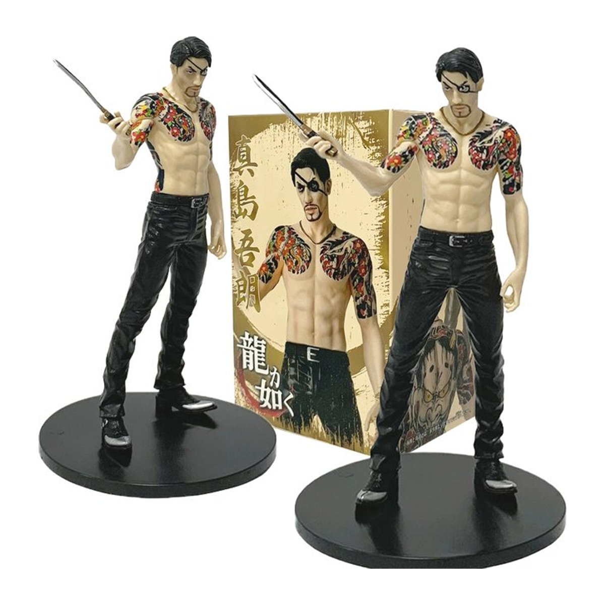 YAKUZA Goro Majima Actionfigur aus Kunststoff, mehrfarbig, Höhe: 17 cm - Bild 1