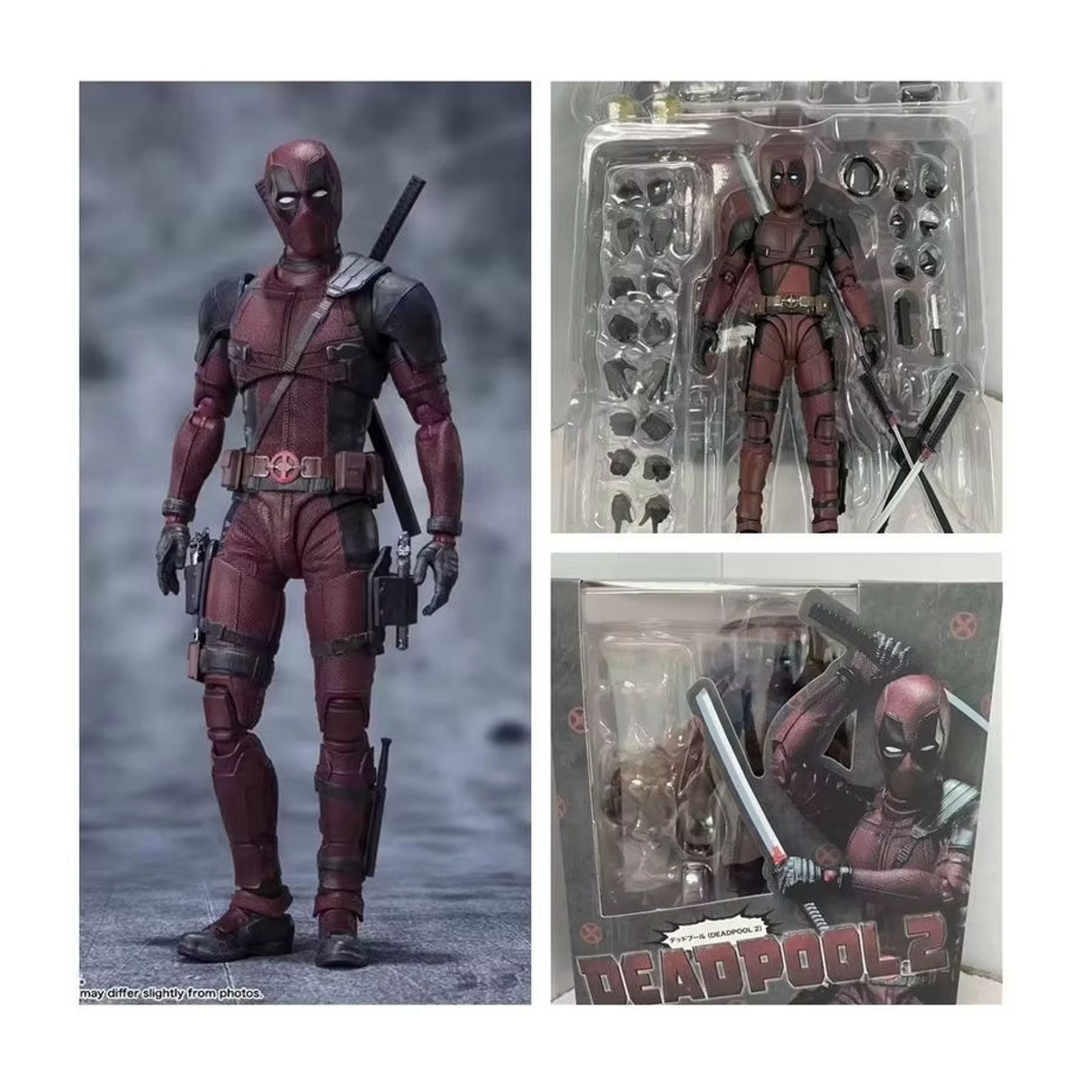 Yamaguchi Deadpool Actionfigur aus PVC in Rot, 16 cm hoch, als dekoratives Modell für Sammler - Bild 2