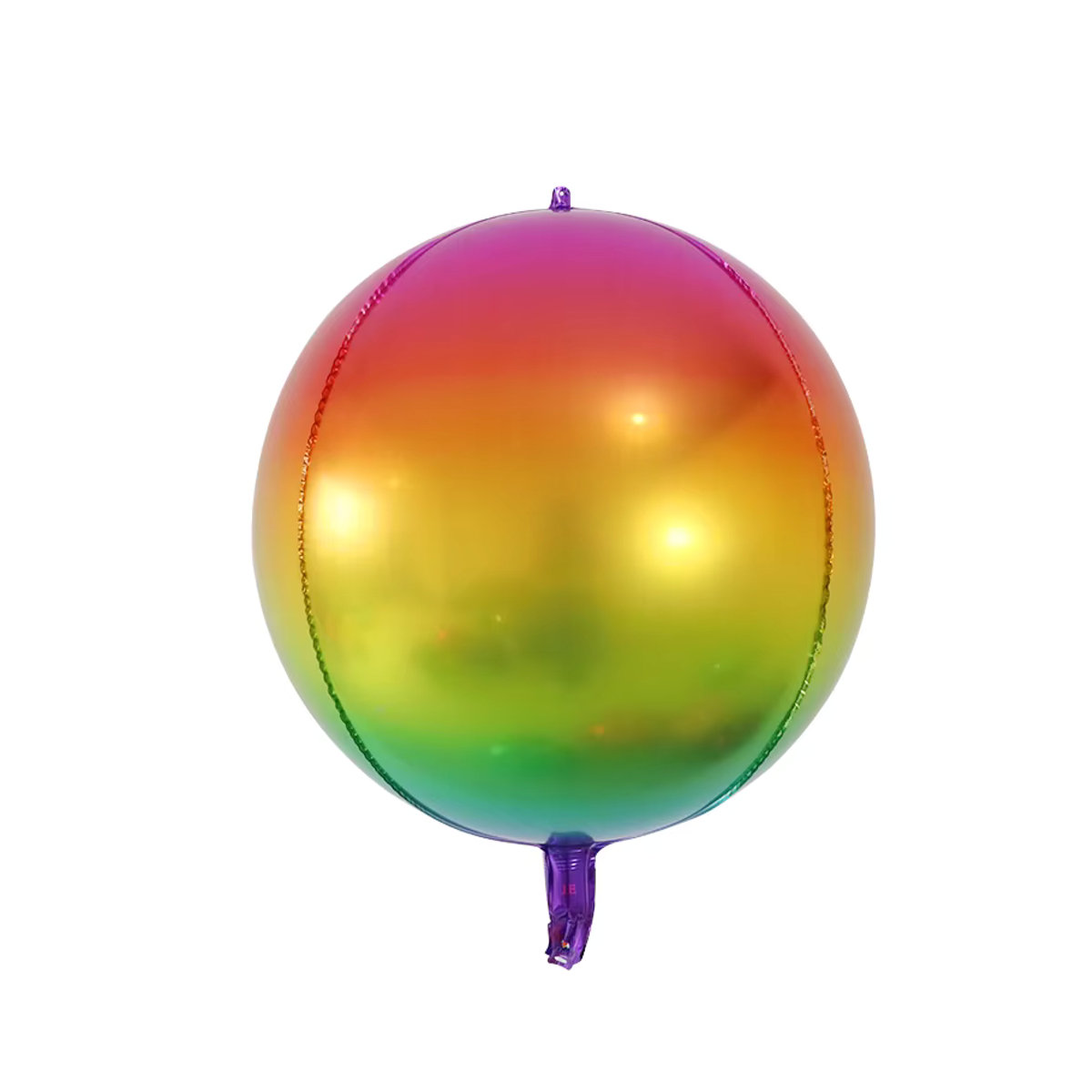 YAYB 22 Zoll Helium Luftballons in Roségold und Mehrfarbig mit 4D Folien-Effekt für Babyparty, Hochzeit und Geburtstag - Bild 2