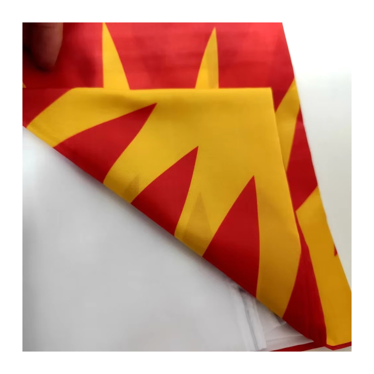 Yeezidi-Flagge als dekoratives Banner aus Textil in Mehrfarbig, B x H: 150 x 90 cm - Bild 3