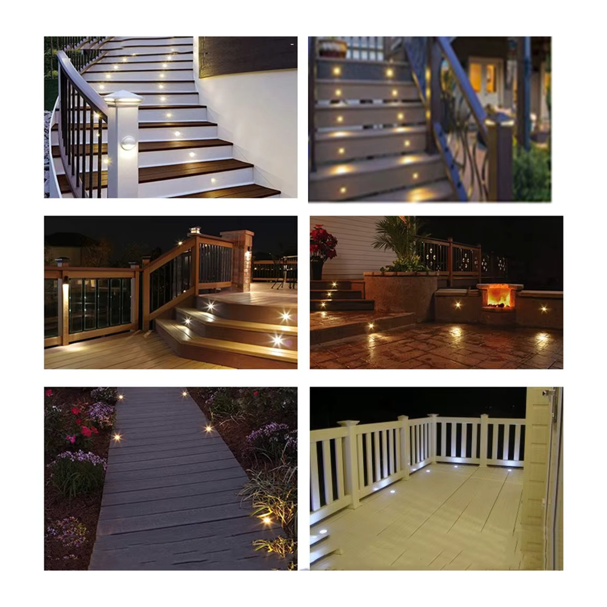 YELEDWAY Mini-LED-Wegeleuchte aus Edelstahl und Aluminium, IP67 wasserdicht, minimalistisches Design für Gartentreppen und Landschaftsbeleuchtung - Bild 2