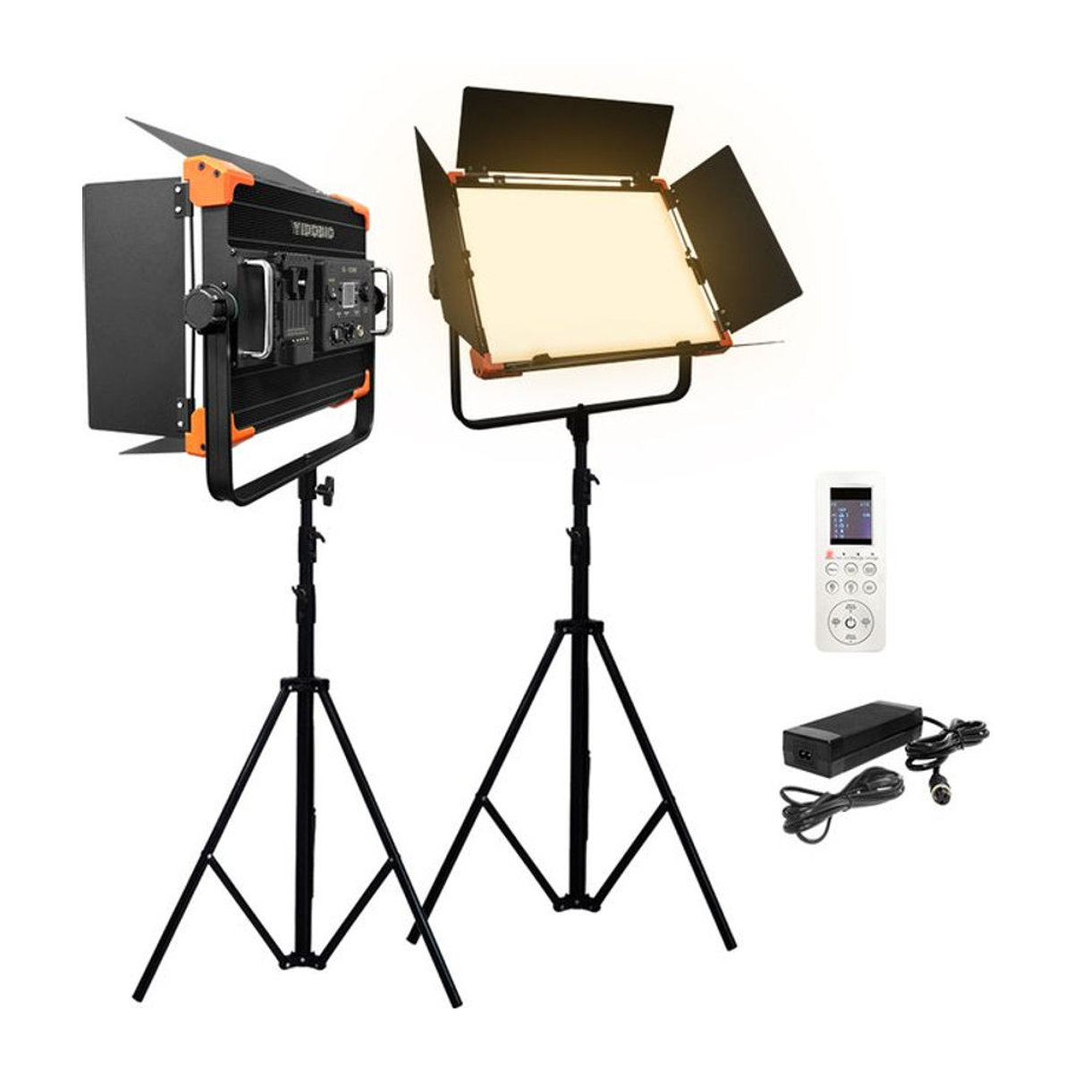 Yidoblo GL1200BI LED-Videoleuchte 120 W mit 10 Lichteffekten und zweifarbiger Fotobeleuchtung für Live-Streaming und Kino - Bild 1