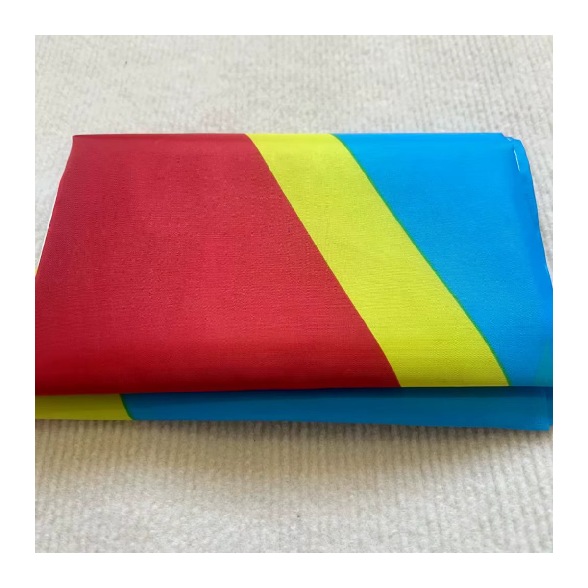 YIXIN Nationalflagge Demokratische Republik Kongo als Banner zur Heimdekoration, mehrfarbig, B: 90 cm, H: 150 cm - Bild 6