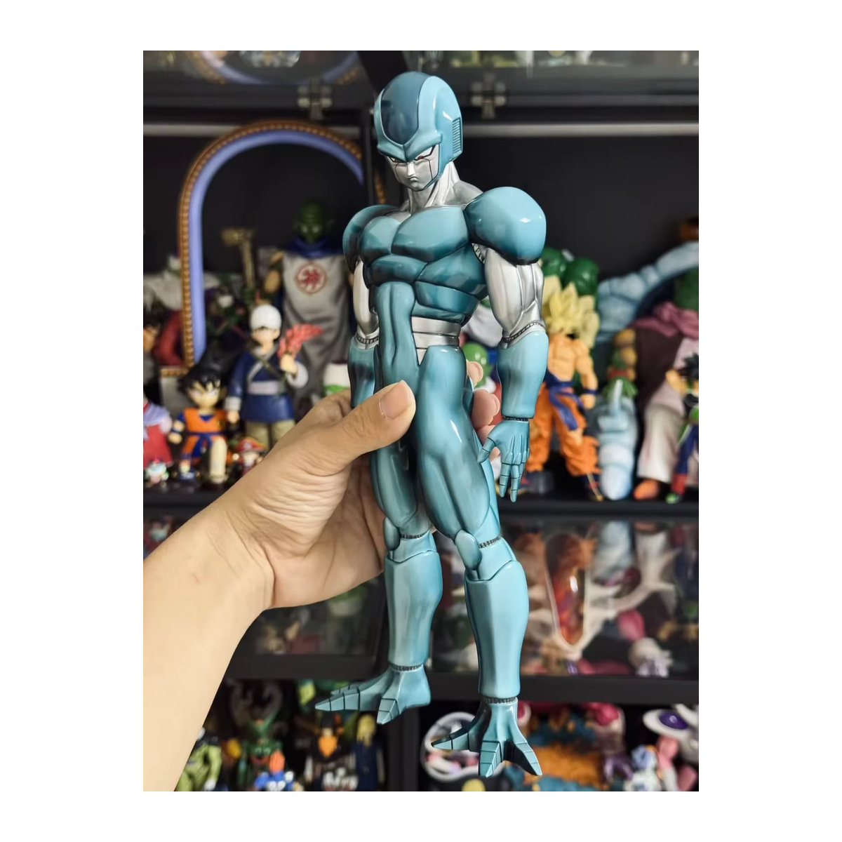 YJ Studio Dragon Ball Z Anime Figur Cooler als Sammlermodell aus Metall und Kunststoff, Höhe: 28 cm, mehrfarbig - Bild 4