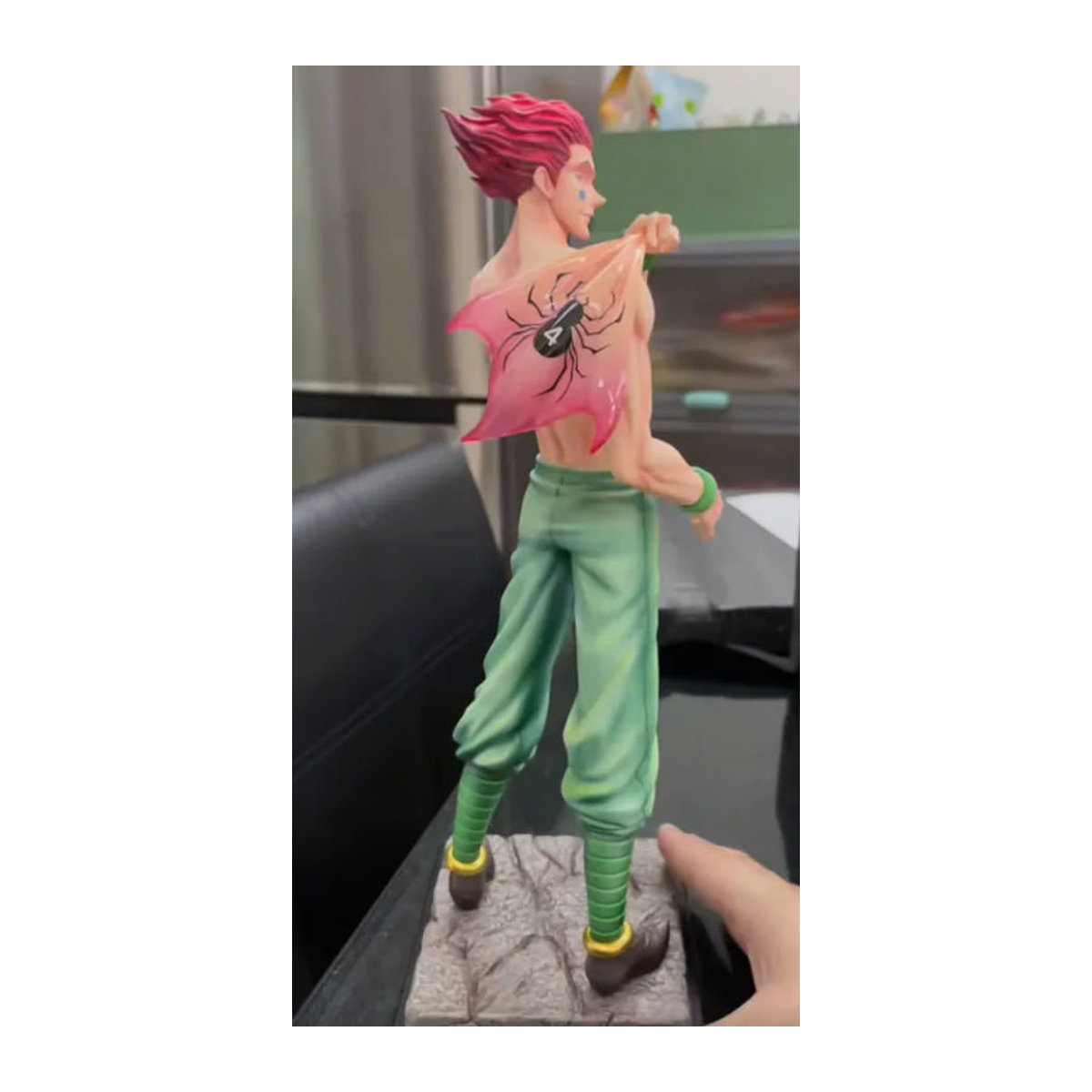 YJ Studio HUNTER×HUNTER Hisoka Anime-Figur aus PVC, mehrfarbig, Höhe: 31 cm - Bild 5