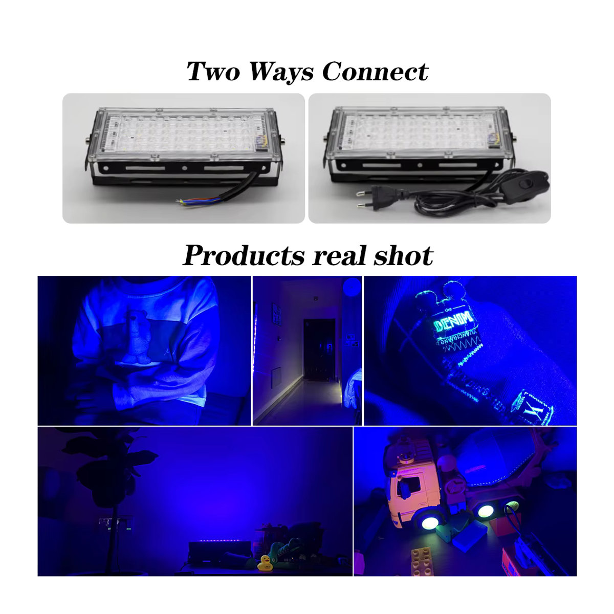 YNL LED UV Flutlicht Ultraviolett Bühnenlampe 395nm 400nm für Party und Disco - Bild 4