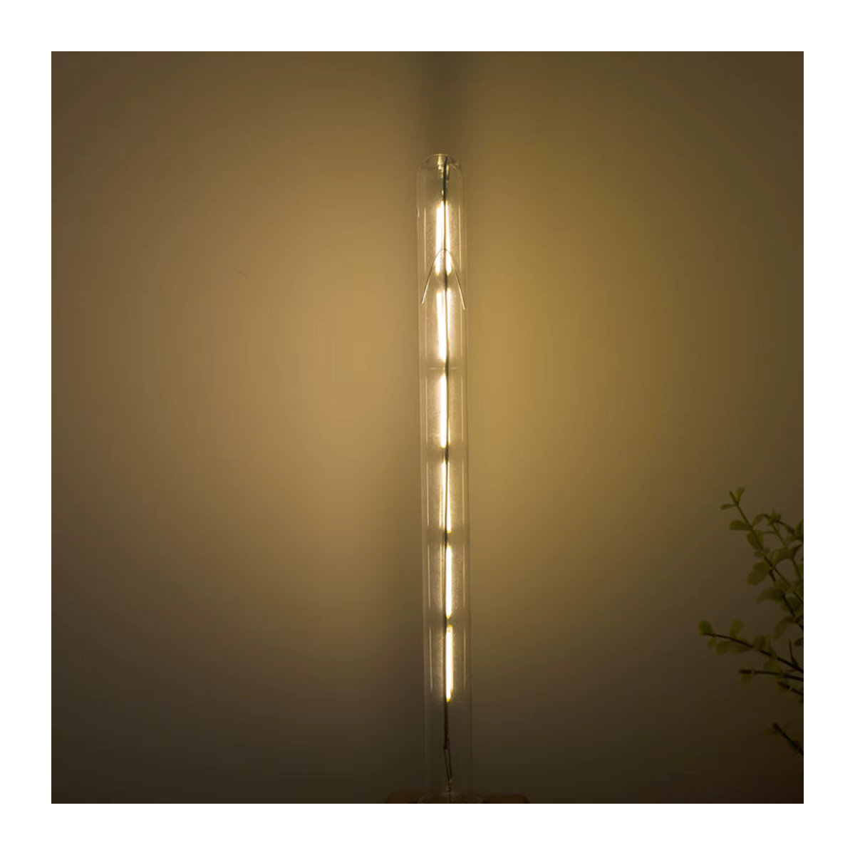 YORYZENG LED Vintage Filament Röhrenlampe E14 T20 Retro Glühbirne aus Glas Warmweiß 2700K - Bild 3