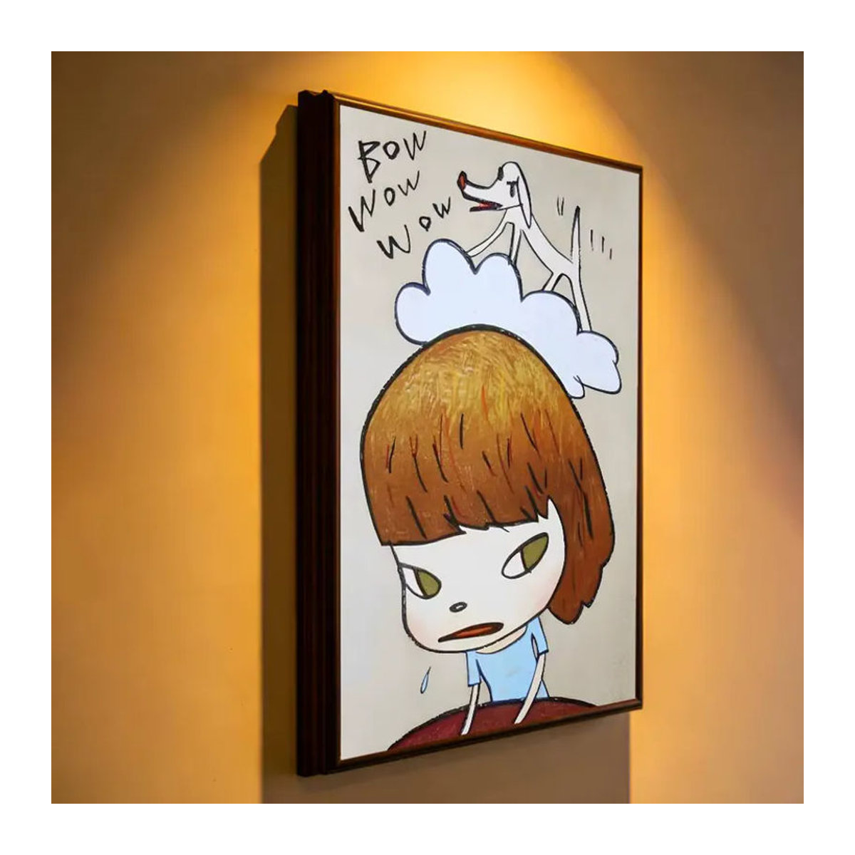 Yoshitomo Nara Dream Doll Premium selbstklebendes Poster, mehrfarbig, rechteckig, Wandaufkleber aus Papier für deine Dekoration - Bild 4