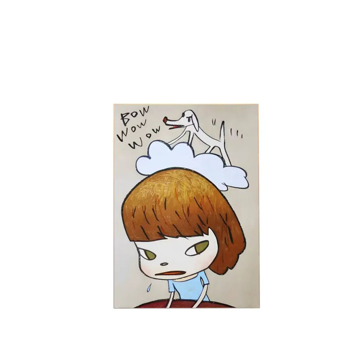 Yoshitomo Nara Dream Doll Premium selbstklebendes Poster, mehrfarbig, rechteckig, Wandaufkleber aus Papier für deine Dekoration - Bild 7
