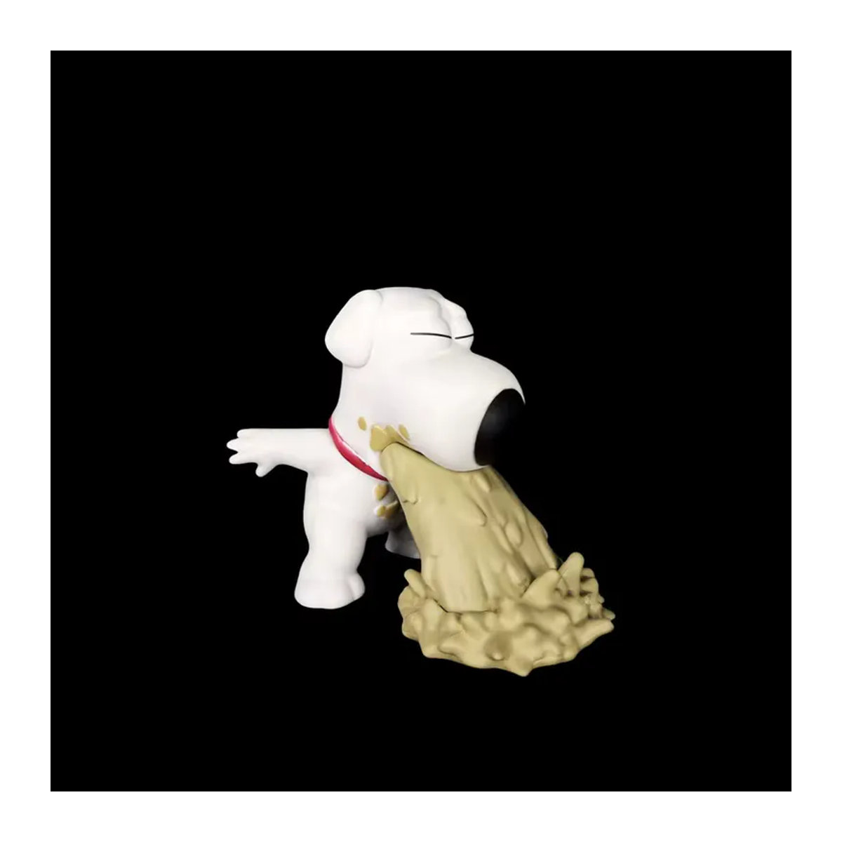 Youtooz Family Guy Brian und Stewie Griffin Actionfigur aus Kunststoff in Weiß - Bild 4