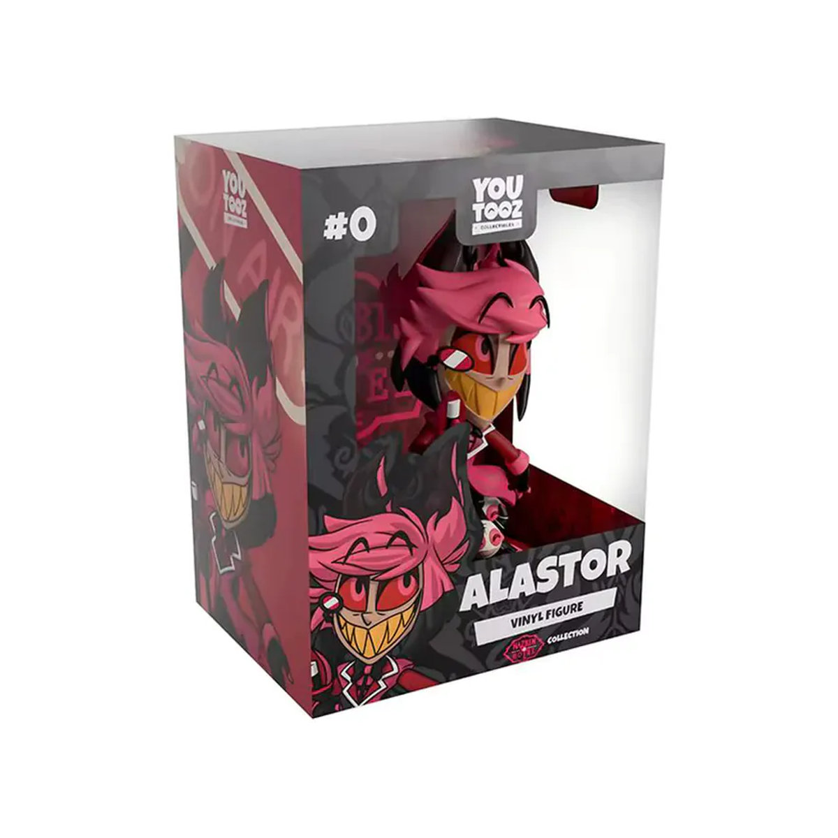Youtooz Hazbin Hotel Alastor Actionfigur aus Kunststoff, mehrfarbig, Höhe: 13,4 cm - Bild 1