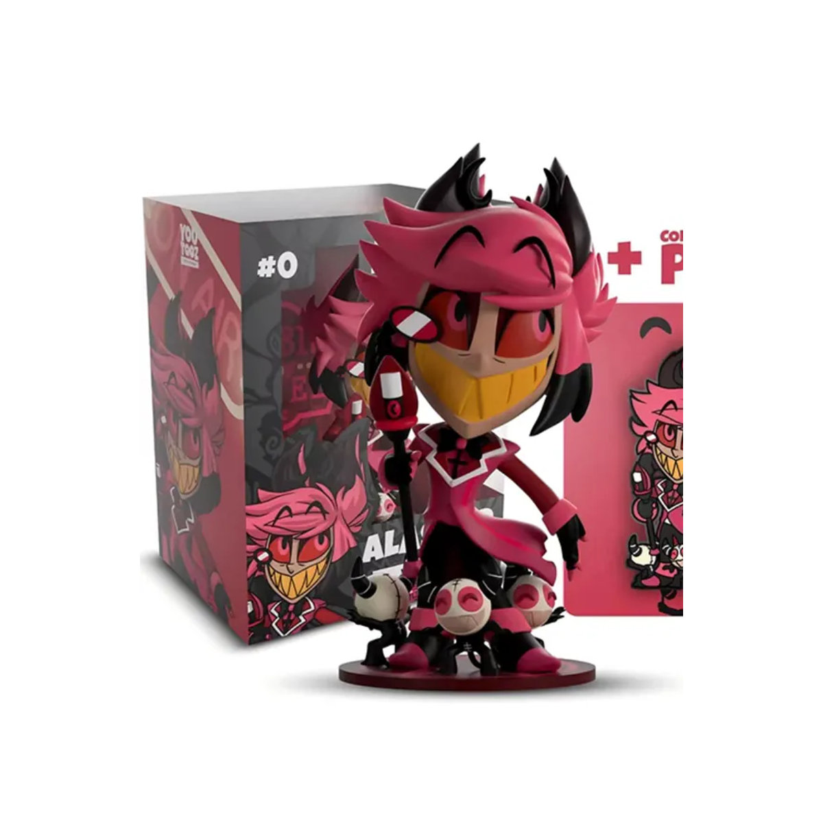 Youtooz Hazbin Hotel Alastor Actionfigur aus Kunststoff, mehrfarbig, Höhe: 13,4 cm - Bild 2