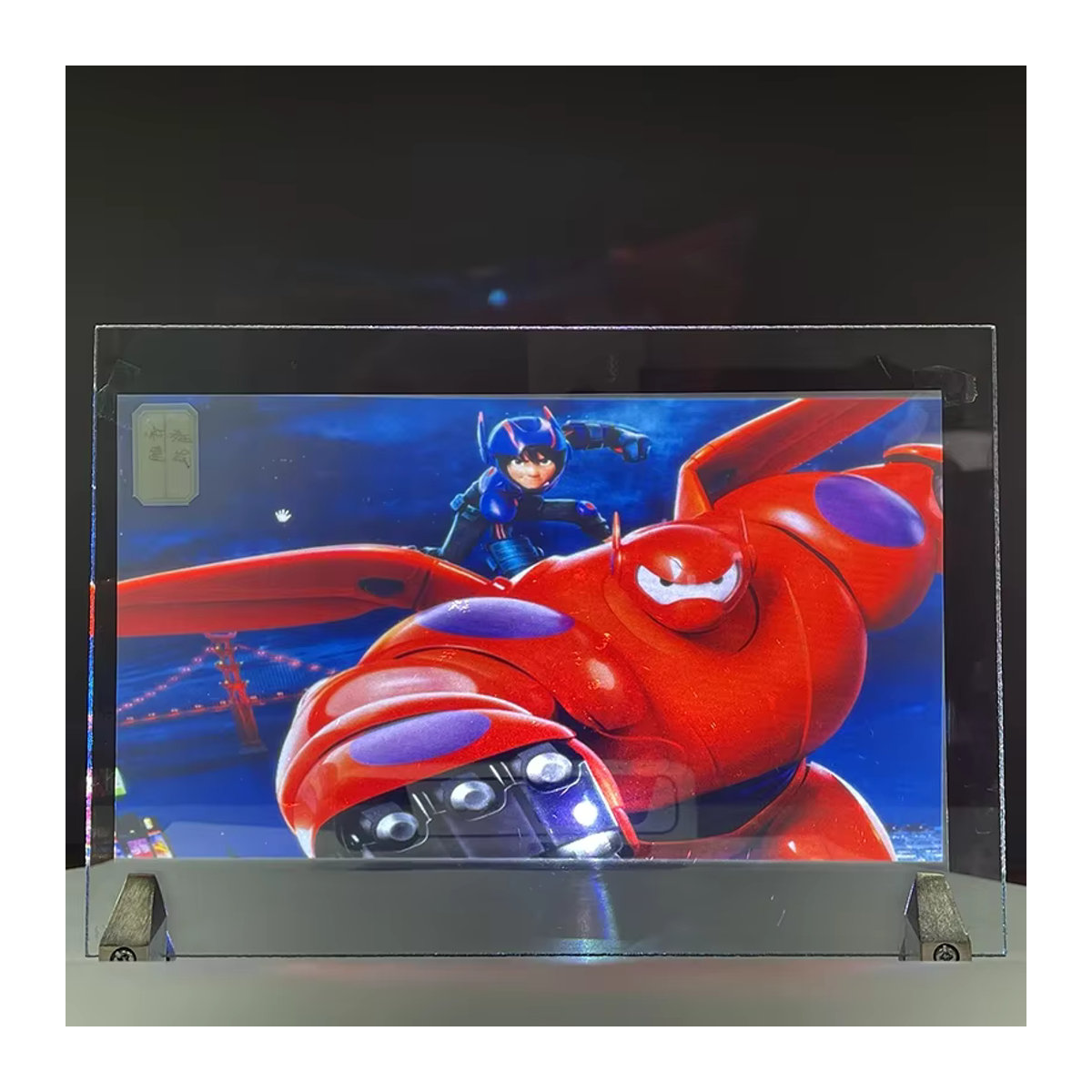 Yovanxer 3D Holographische Projektionsfolie Transparent Selbstklebend für Schaufenster und Werbung - Bild 3