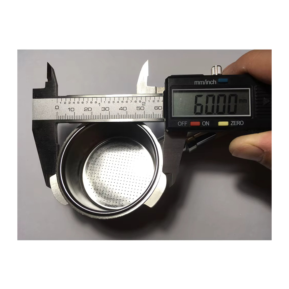 YUAN-ECT Mehrweg Filter Siebträger 51mm für Homix Gypas Sachi Nikai KF6001 KF7001 KF8001 KF5002 KF500S CM4621 CM4216 in Schwarz/Silber - Bild 3
