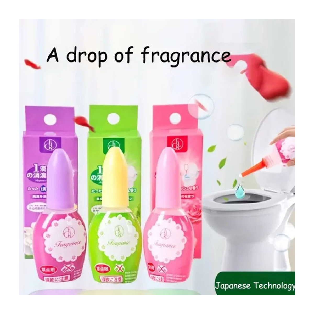 Yuan One Drop Deodorant Lufterfrischer mit floralem Duft, 20 ml - Bild 1