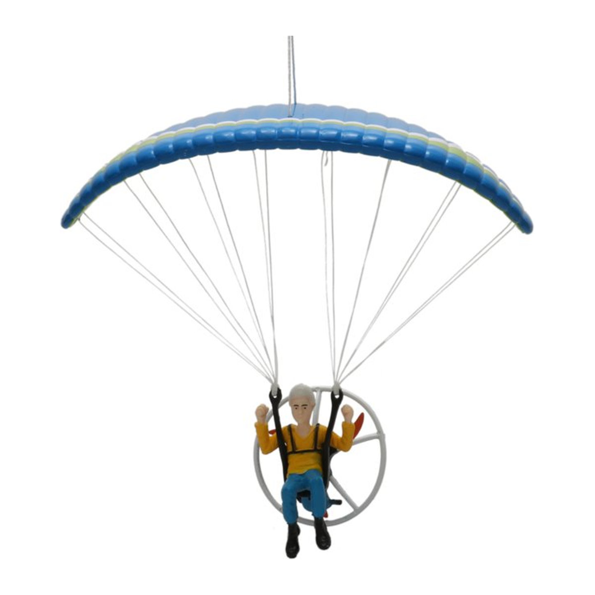 YUENHOANG Mini Paraglider Modell Hängeornament aus Kunststoff, mehrfarbig - Bild 1
