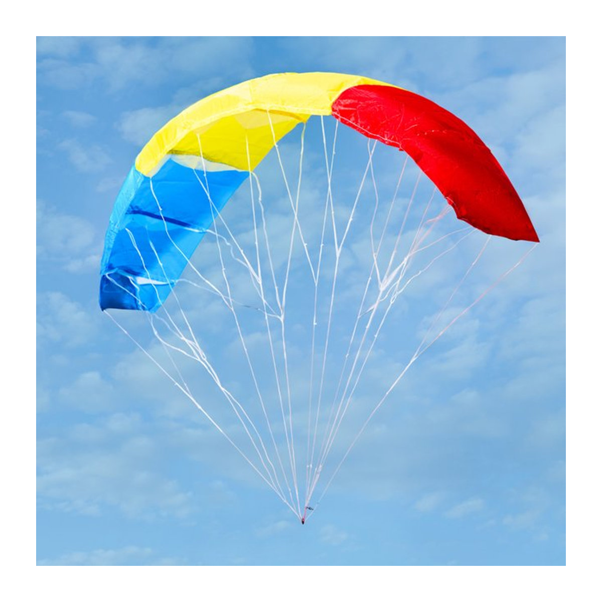 YUENHOANG Paraglider Baldachin aus 20D Nylon mit Draht, mehrfarbig, Durchmesser: 81 cm - Bild 1