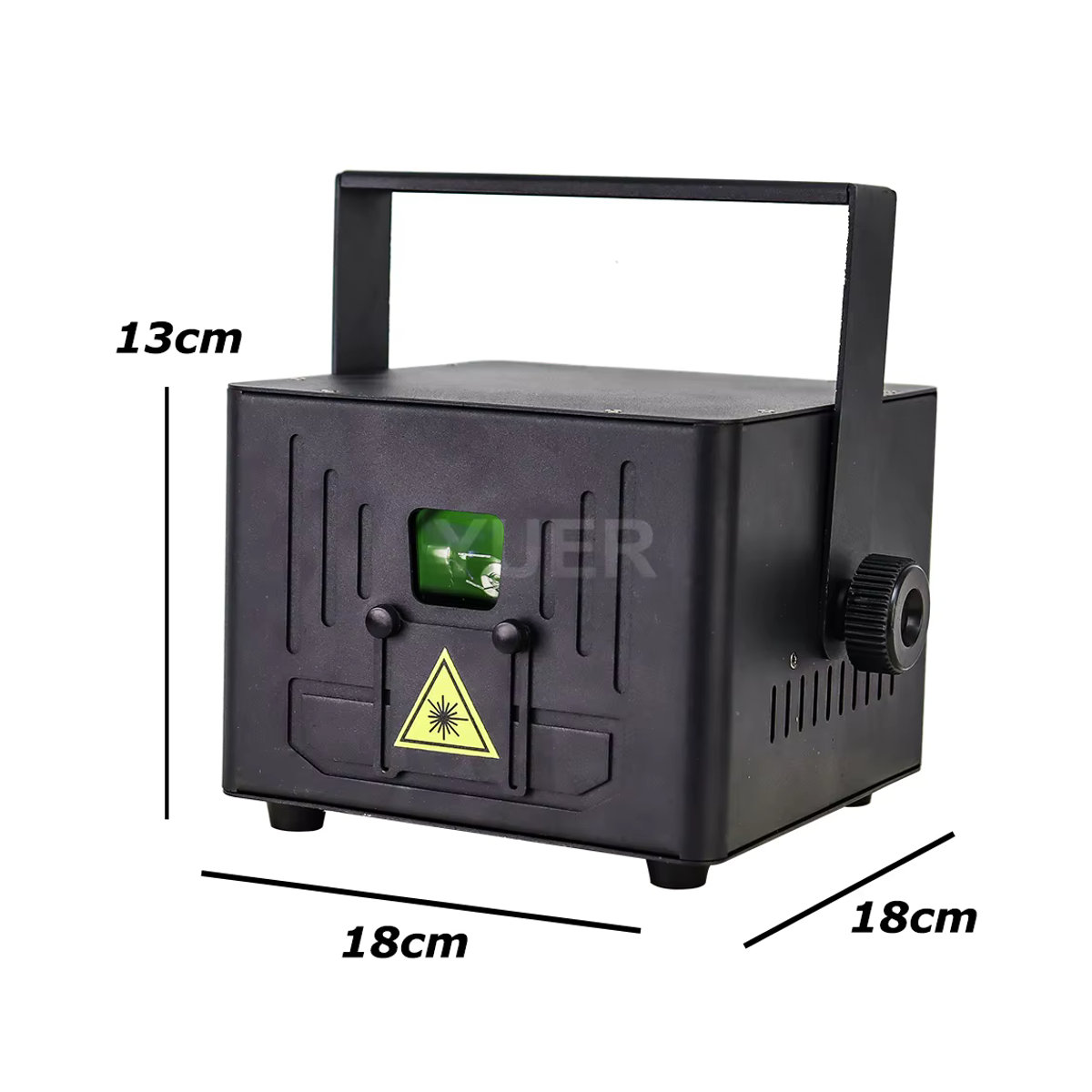 Yuer 5W RGB Laser Projektor mit Bluetooth und APP ILDA Steuerung für DJ, Disco und Party - Bild 3