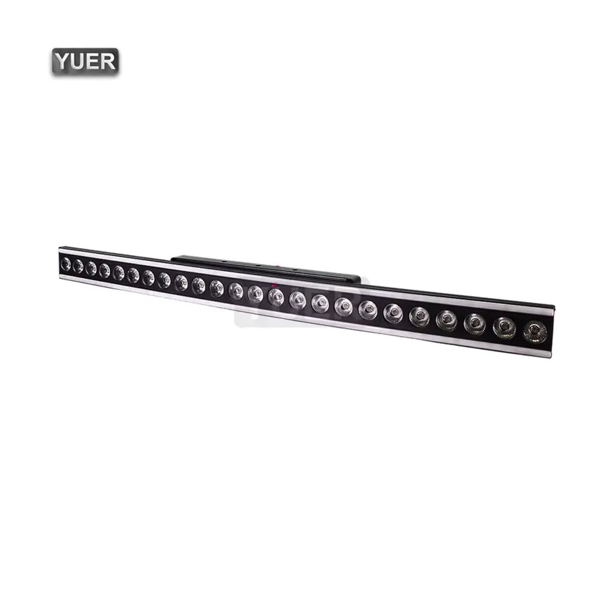 Yuer RGBW 4in1 LED Wandfluter mit LED-Ring, DMX512 Strahler für DJ, Party und Hochzeit, Schwarz - Bild 2