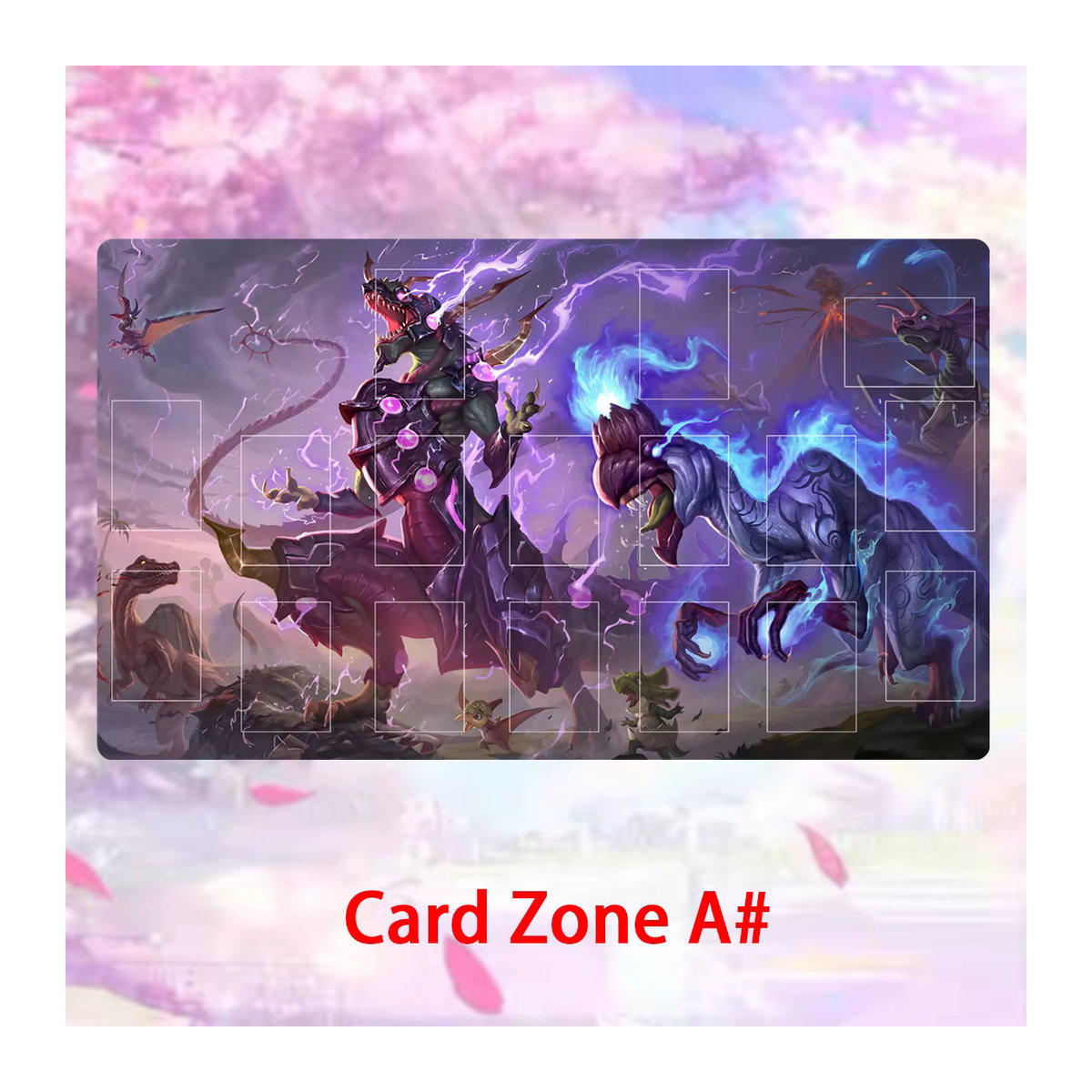 YuGiOh Playmat Ultimative Leiter Tyranno Anime Spielmatte von YANFU, Bunt, B/B/H: 60 x 35 cm - Bild 2