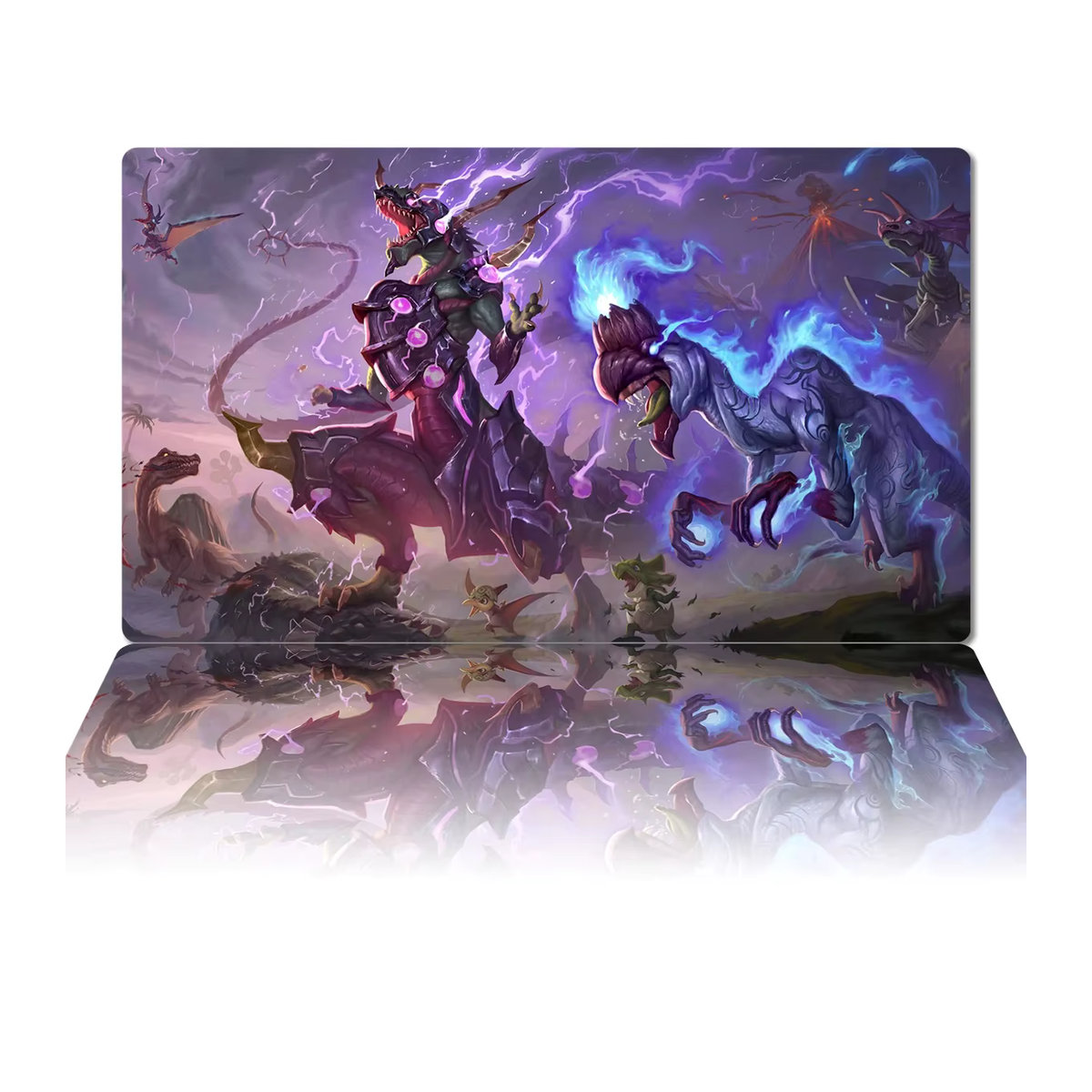 YuGiOh Playmat Ultimative Leiter Tyranno Anime Spielmatte von YANFU, Bunt, B/B/H: 60 x 35 cm - Bild 3