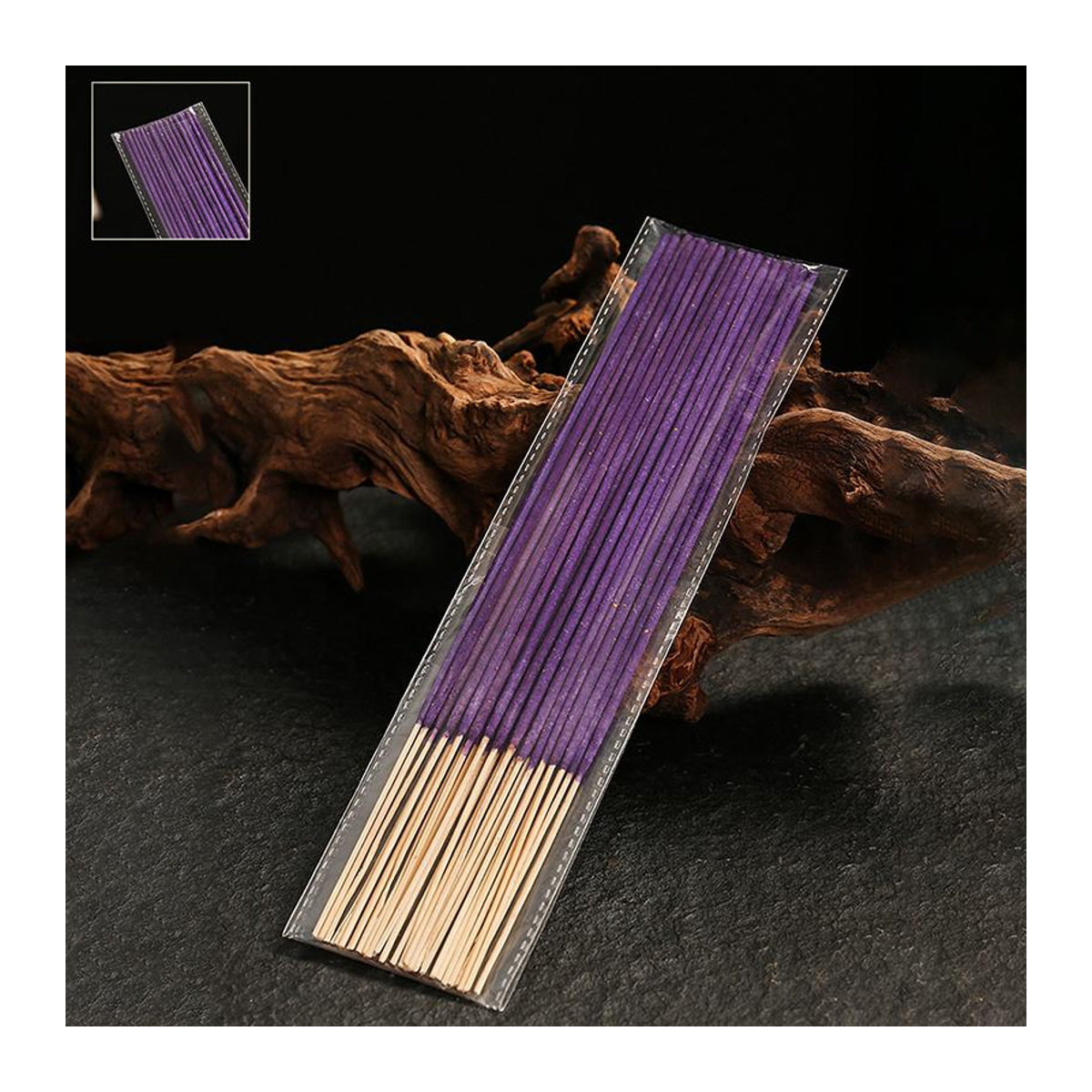 Yukimm Lavendel Aromatherapie Holzstäbchen aus Bambus, lila, Höhe: 26 cm - Bild 9
