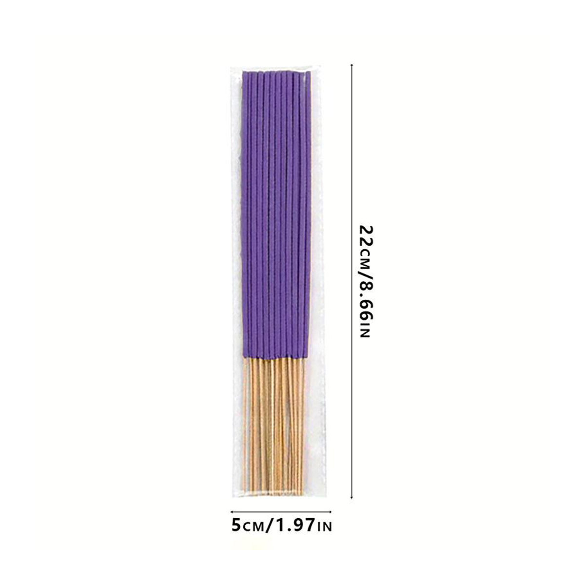 Yukimm Lavendel Aromatherapie Holzstäbchen aus Bambus, lila, Höhe: 26 cm - Bild 10