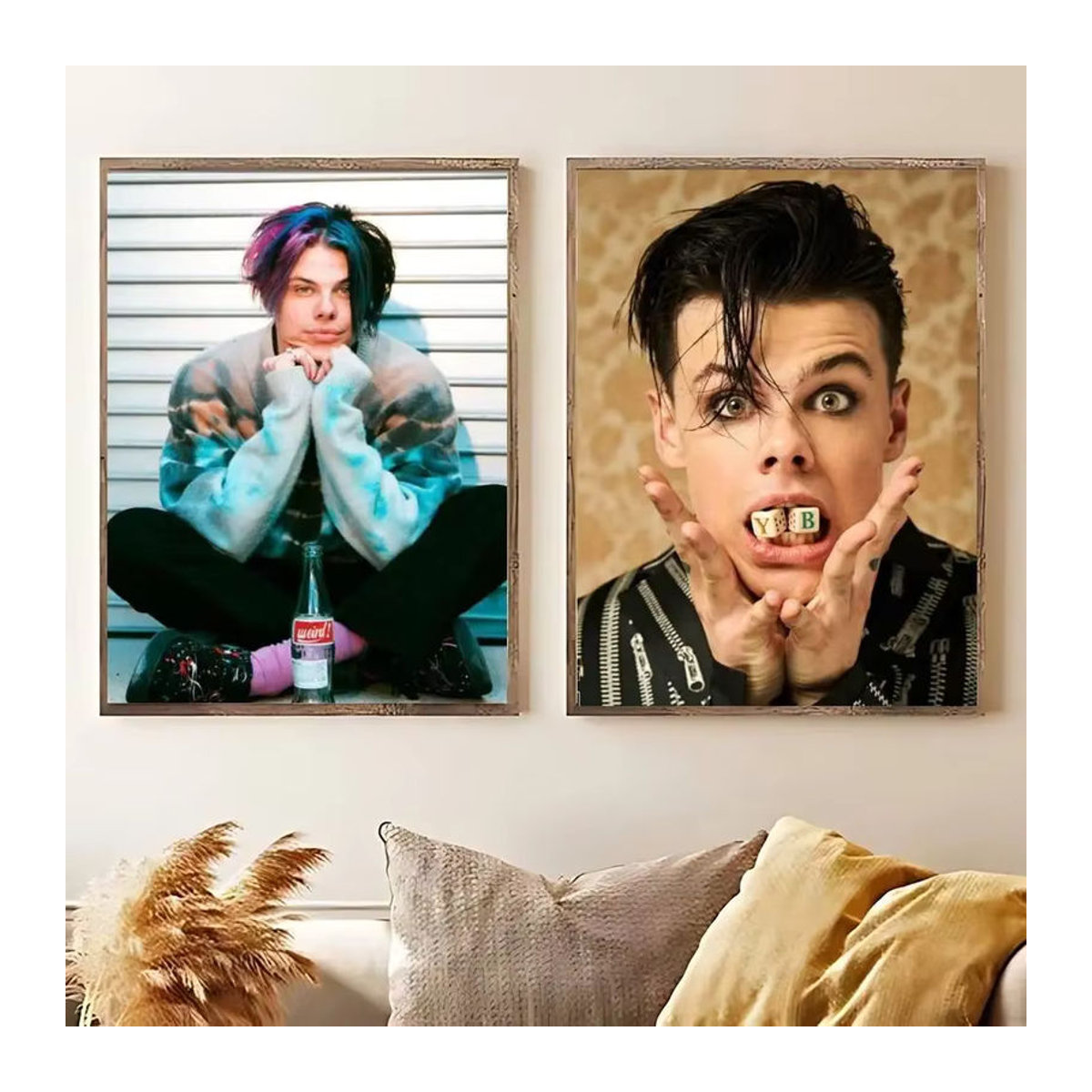 Yungblud Porträt Poster als klebriger Papieraufkleber in Mehrfarbig für deine Wanddekoration - Bild 3