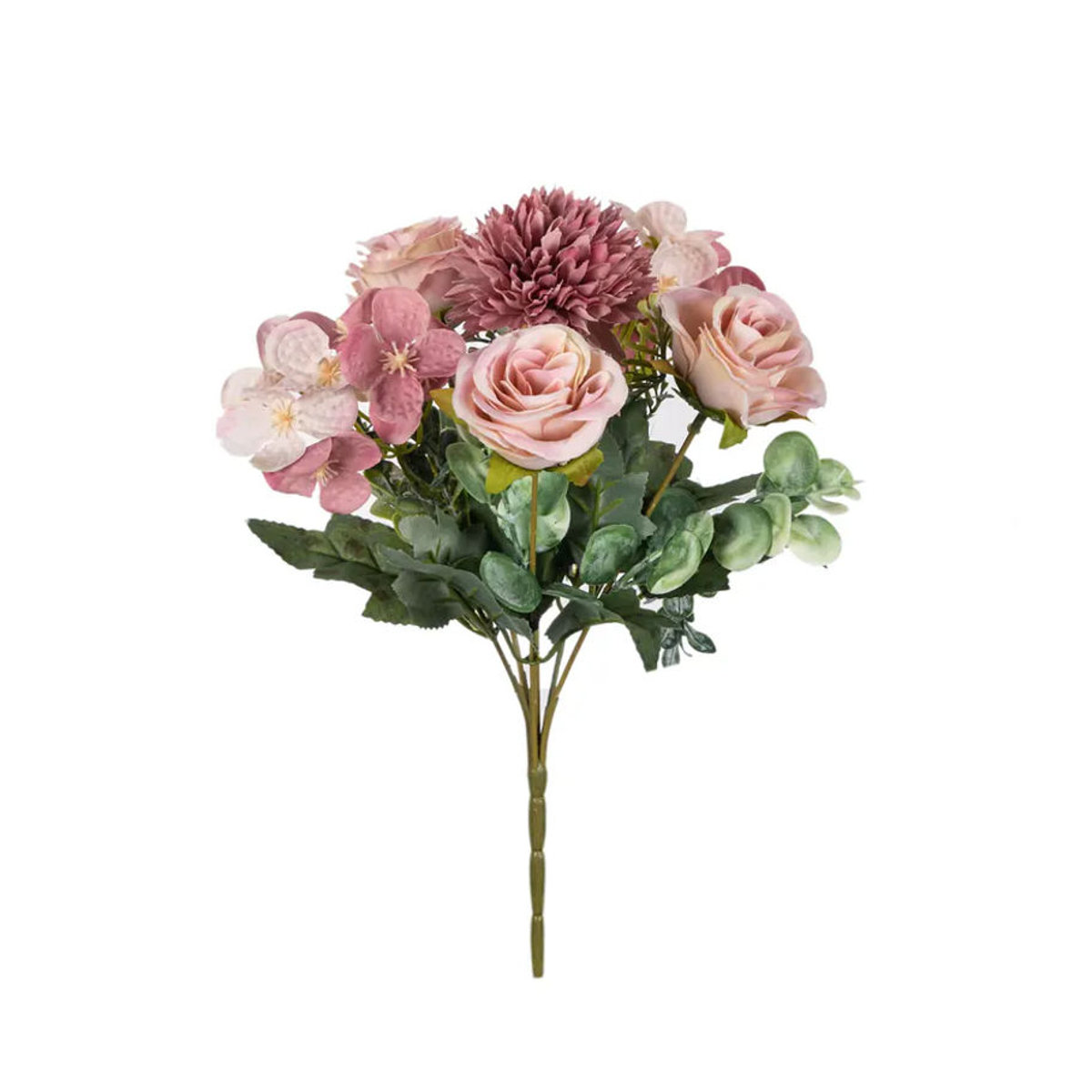 Yusheng Künstliche Seidenrosen Tischdekoration als Blumenarrangement in Weiß oder Mehrfarbig für Hochzeit und Heimdekoration - Bild 3