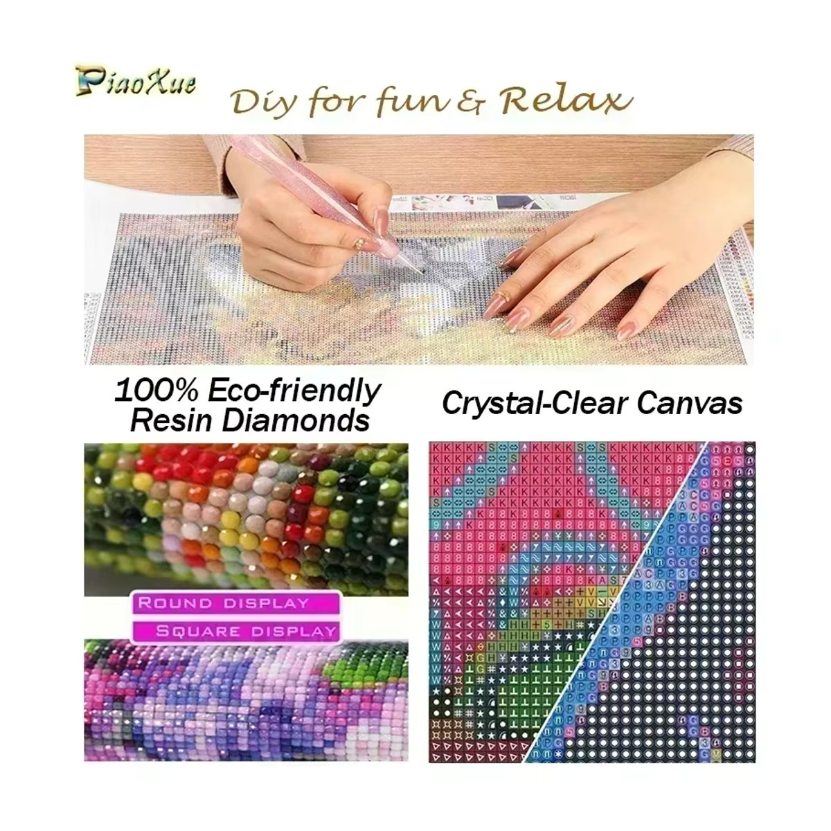 YUTTEE 5D DIY Diamantmalerei Set Tomioka Giyuu Dämon Slayer Motiv in Mehrfarbig als Diamant Stickerei Mosaik Kit aus Kunstharz - Bild 1
