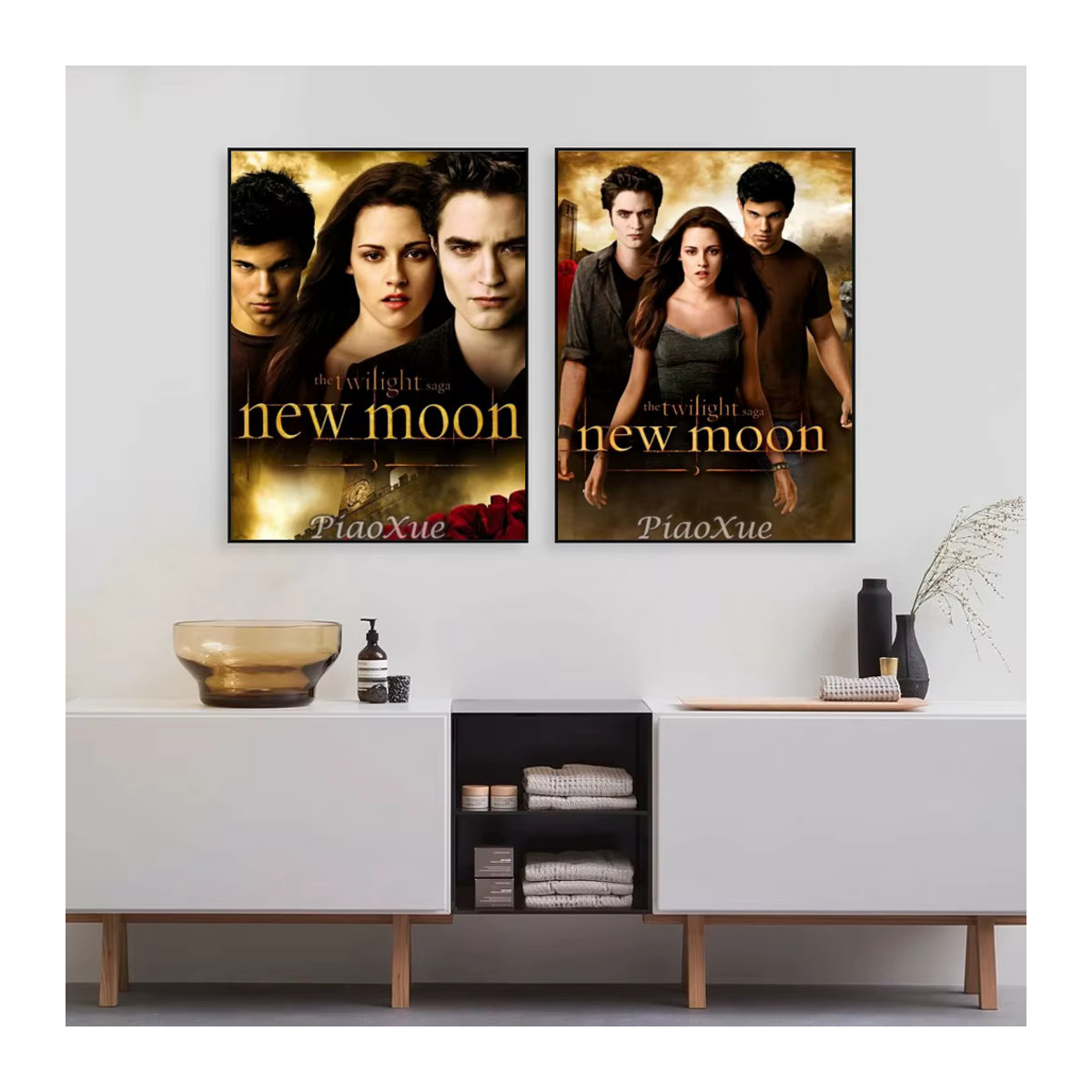 YUTTEE 5D DIY Diamantmalerei Twilight Filmplakat Mosaik-Set für Erwachsene, mehrfarbig - Bild 3