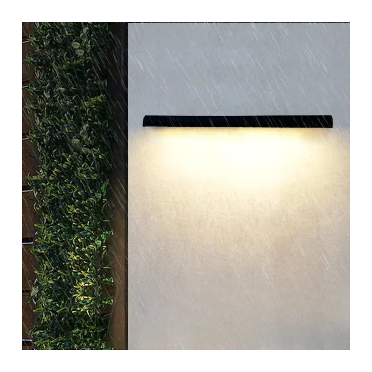 Z ZOSIMIO LIGHT LED Wandleuchte Schwarz Minimalistisch Wasserdichte Outdoor Garten Wandlampe - Bild 3