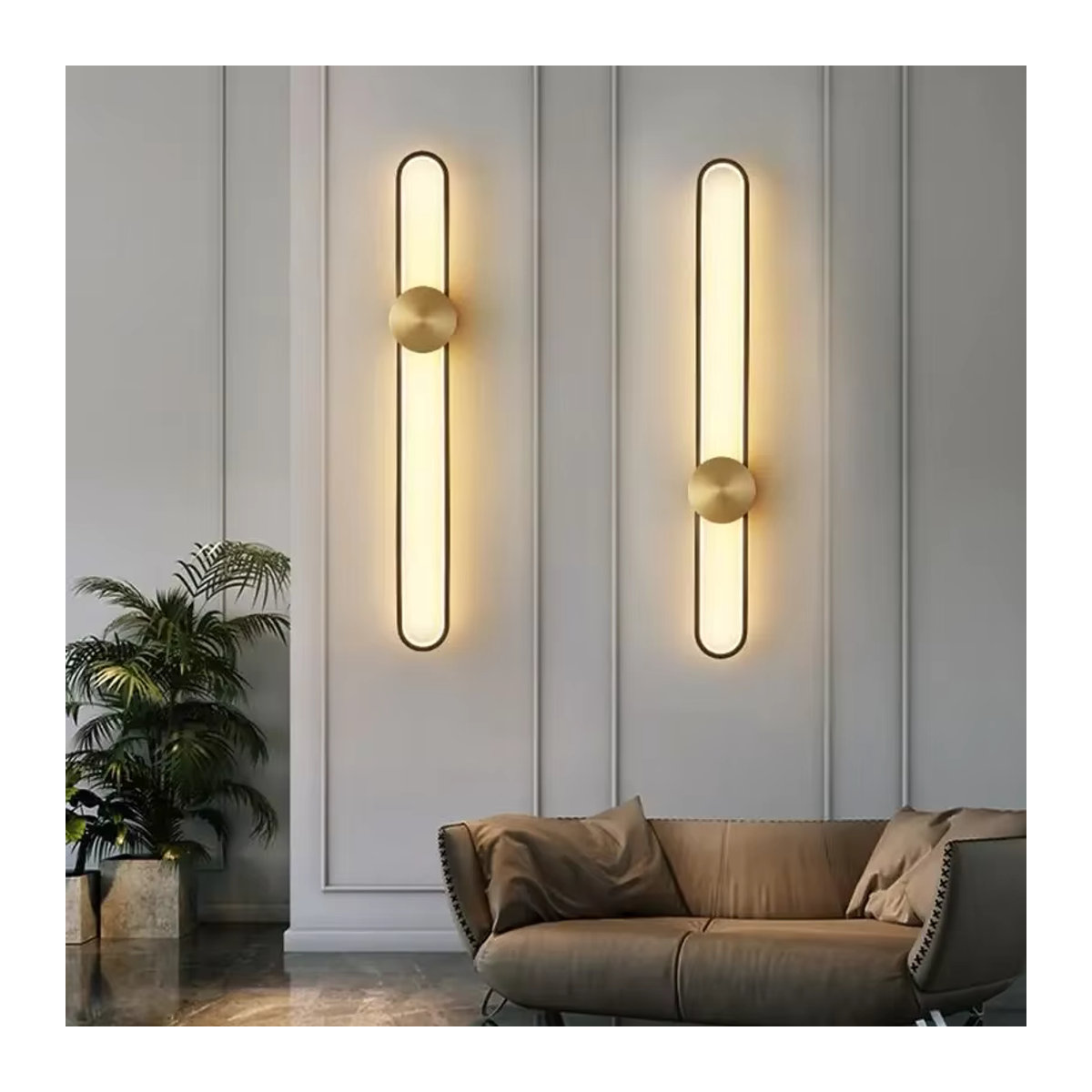 Z ZOSIMIO LIGHT Moderne Skandinavische LED Wandleuchte für Wohnzimmer und Schlafzimmer - Bild 2