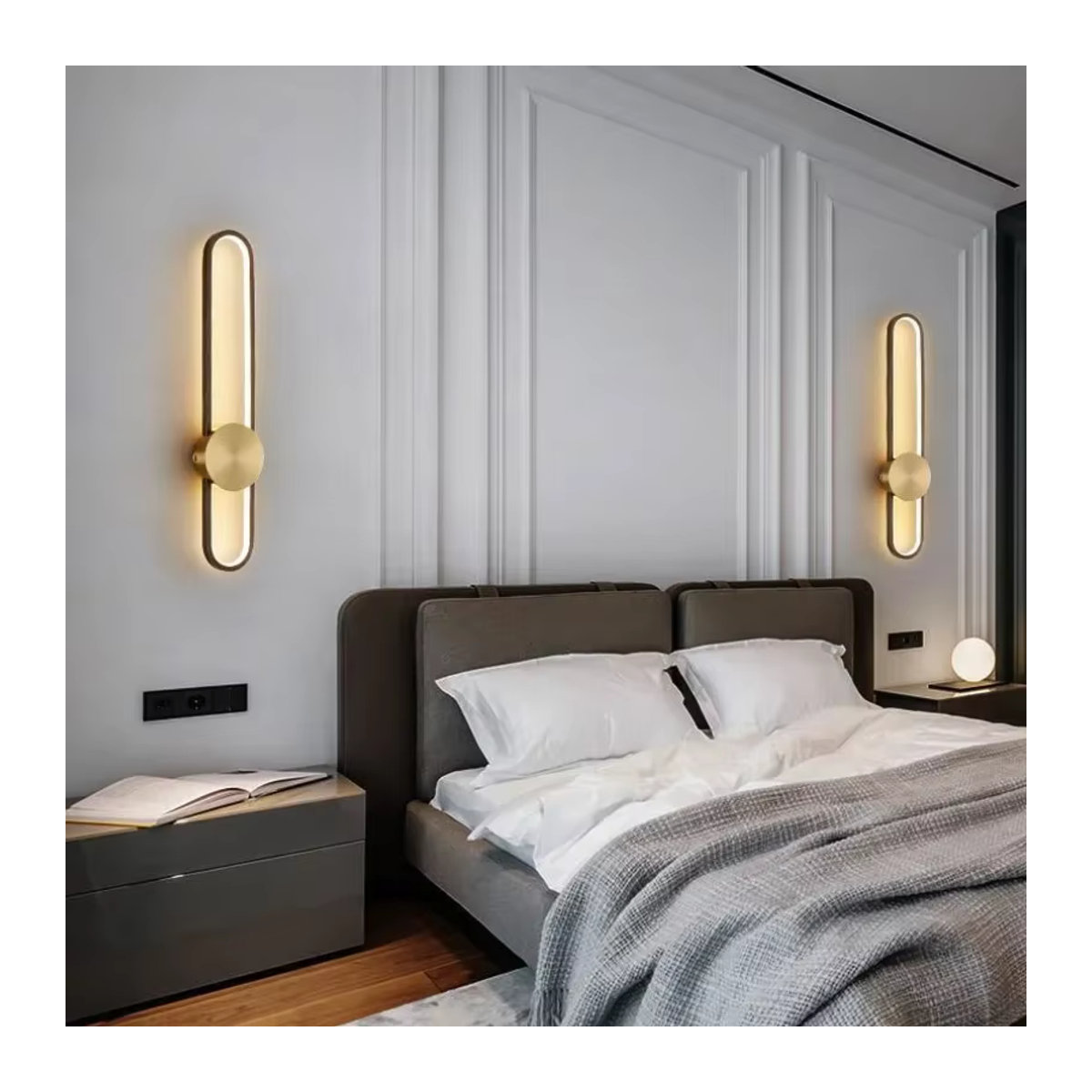 Z ZOSIMIO LIGHT Moderne Skandinavische LED Wandleuchte für Wohnzimmer und Schlafzimmer - Bild 3