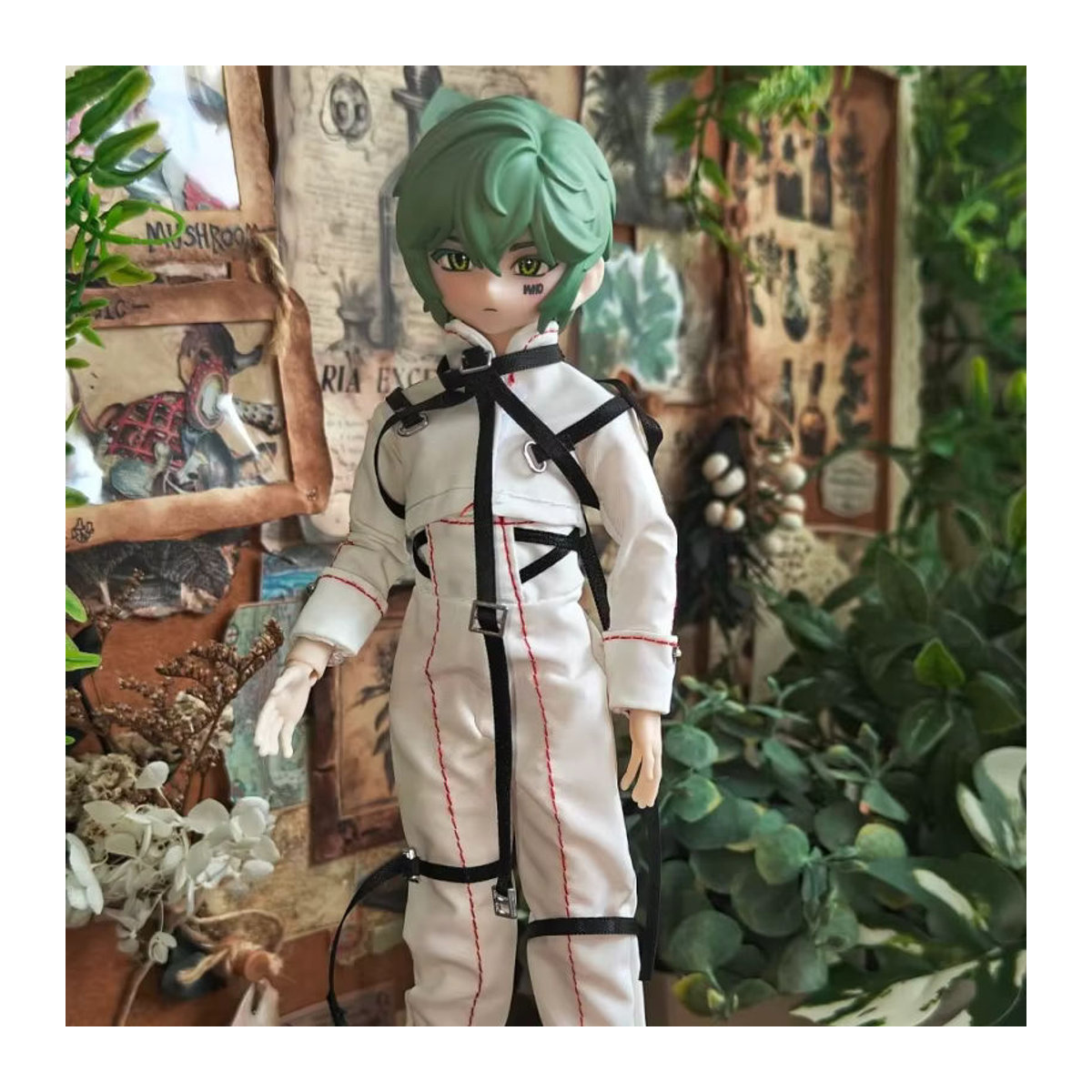 Zack Event Series Blind Box Anime-Actionfigur in Weiß mit beweglichen Gelenken aus Kunststoff und Textil für Kinder und Erwachsene - Bild 1