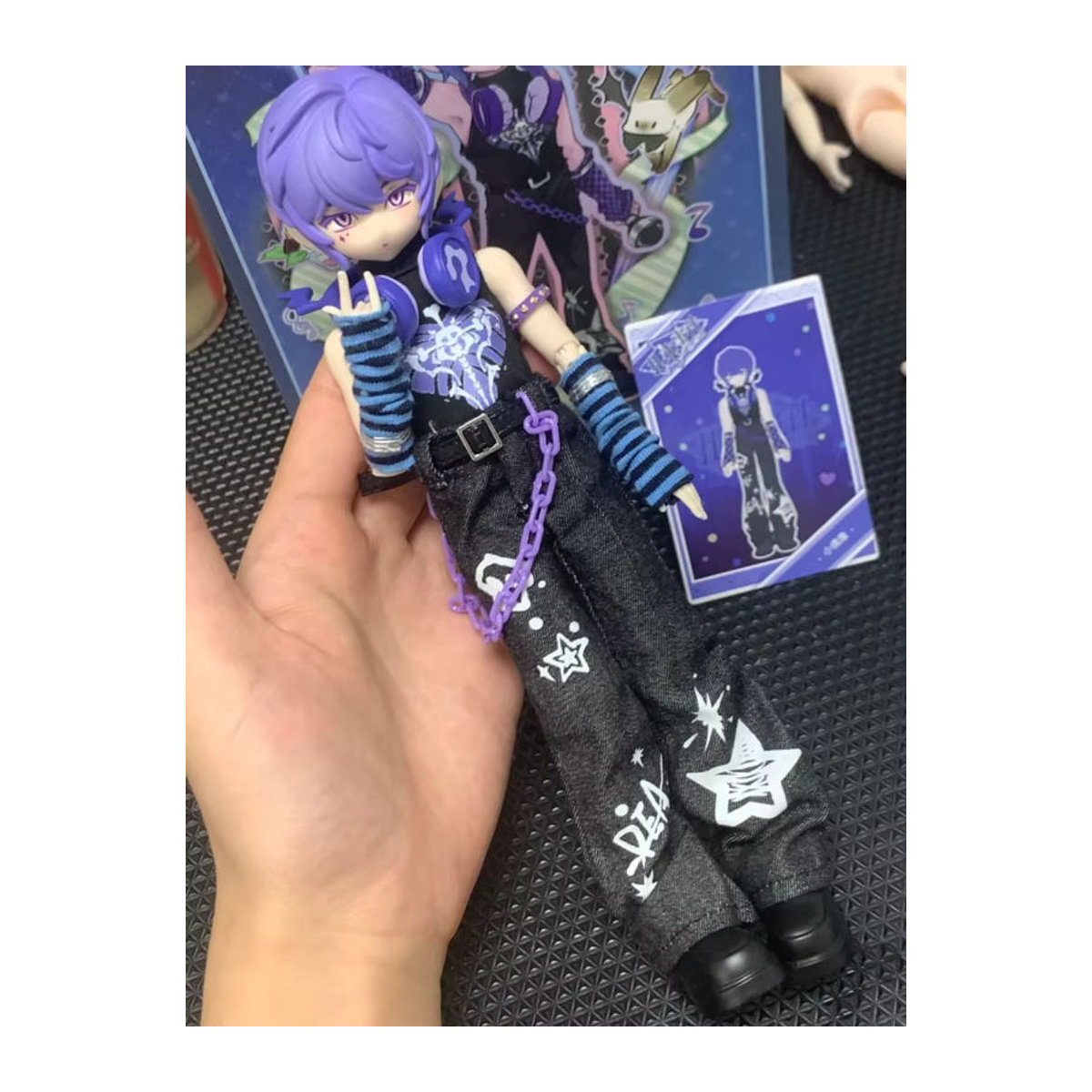 Zack Event Series Blind Box Anime-Actionfigur in Weiß mit beweglichen Gelenken aus Kunststoff und Textil für Kinder und Erwachsene - Bild 4