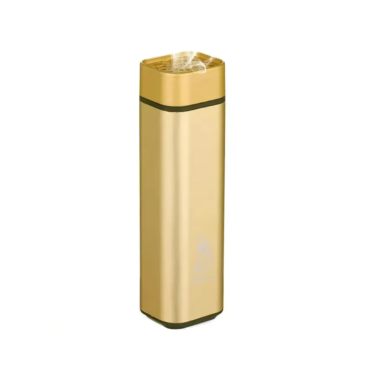 ZAIXIAO Elektrischer Weihrauchbrenner USB Wiederaufladbar Gold Metall Bakhoor Aroma Diffusor Orientalisch - Bild 2