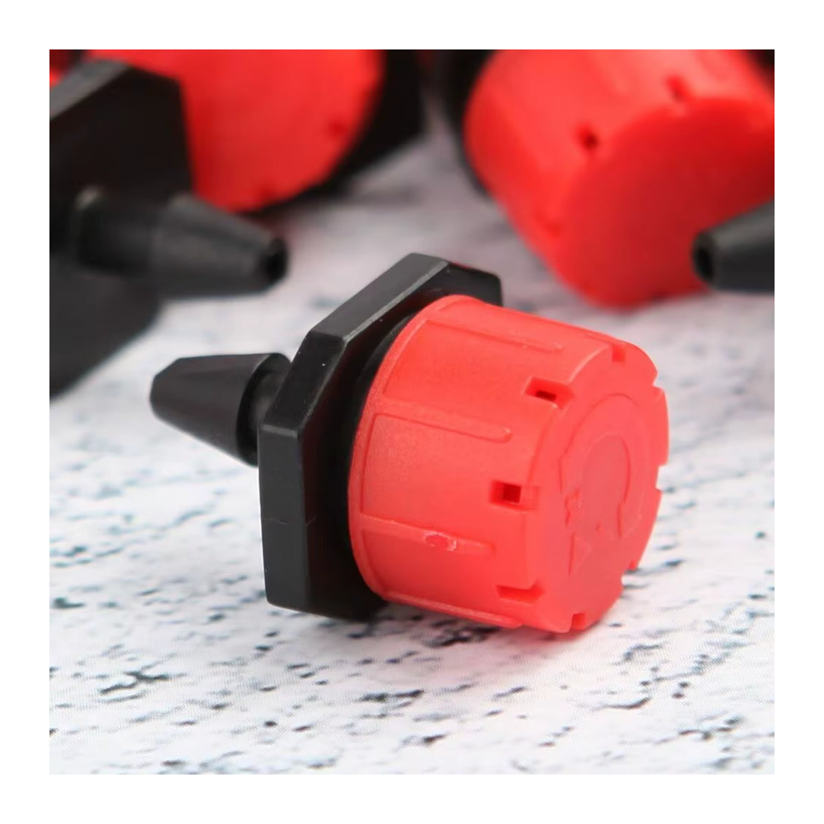 ZANJIU 100-teiliges einstellbares Mikrotropfbewässerungs-Set mit Emitter-Tropfern für dein Bewässerungssystem - Bild 3