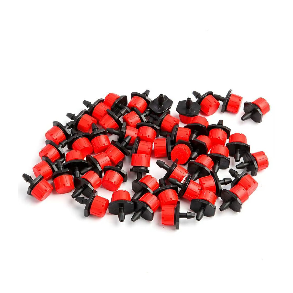 ZANJIU 100-teiliges einstellbares Mikrotropfbewässerungs-Set mit Emitter-Tropfern für dein Bewässerungssystem - Bild 5